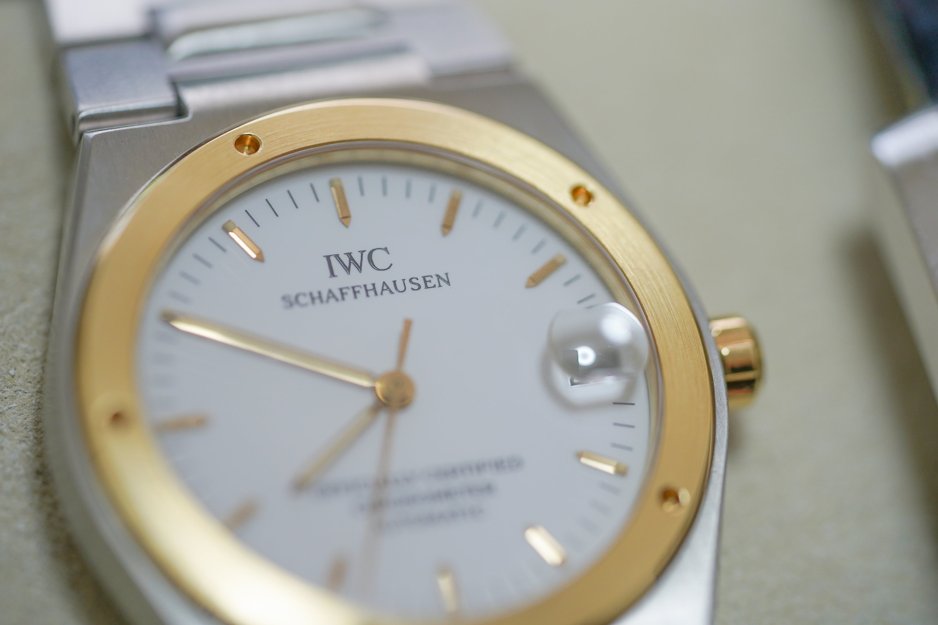 IWC インヂュニア(インジュニア) SL YGコンビ Ref.3521-004