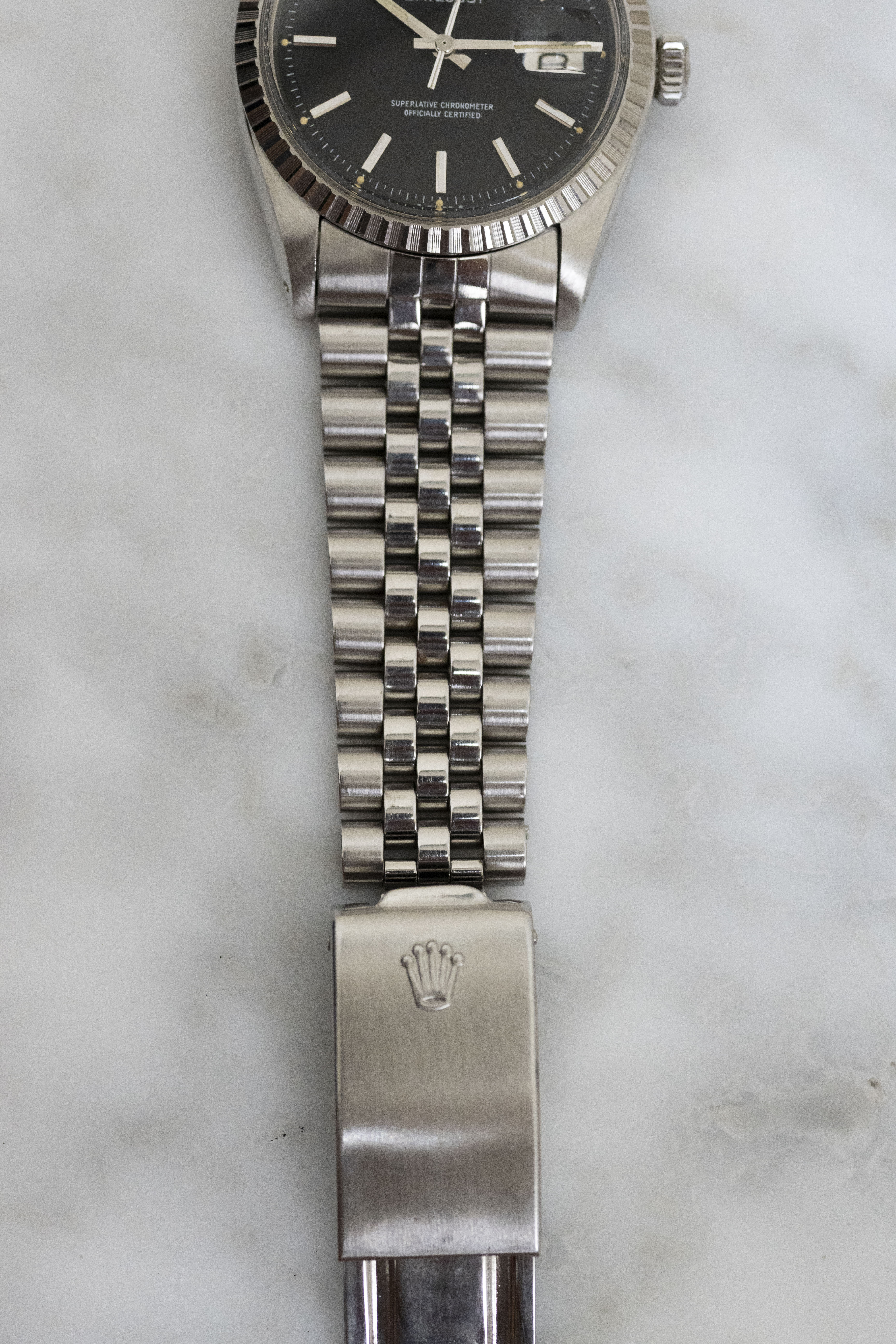 ROLEX ロレックス デイトジャスト Ref.1603 黒文字盤