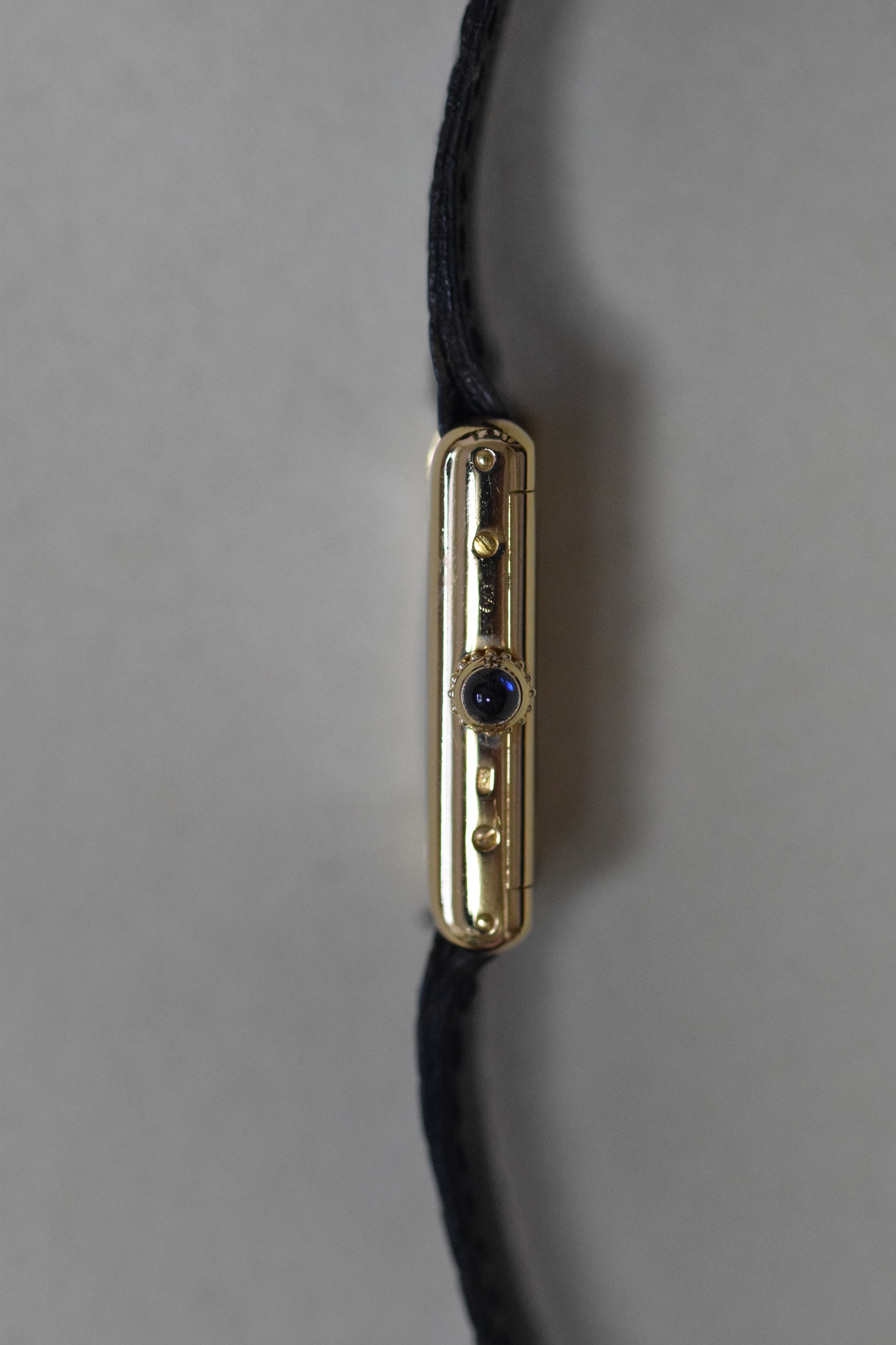 1970s Tank Louis Cartier 18K Gold Ladies SM Size