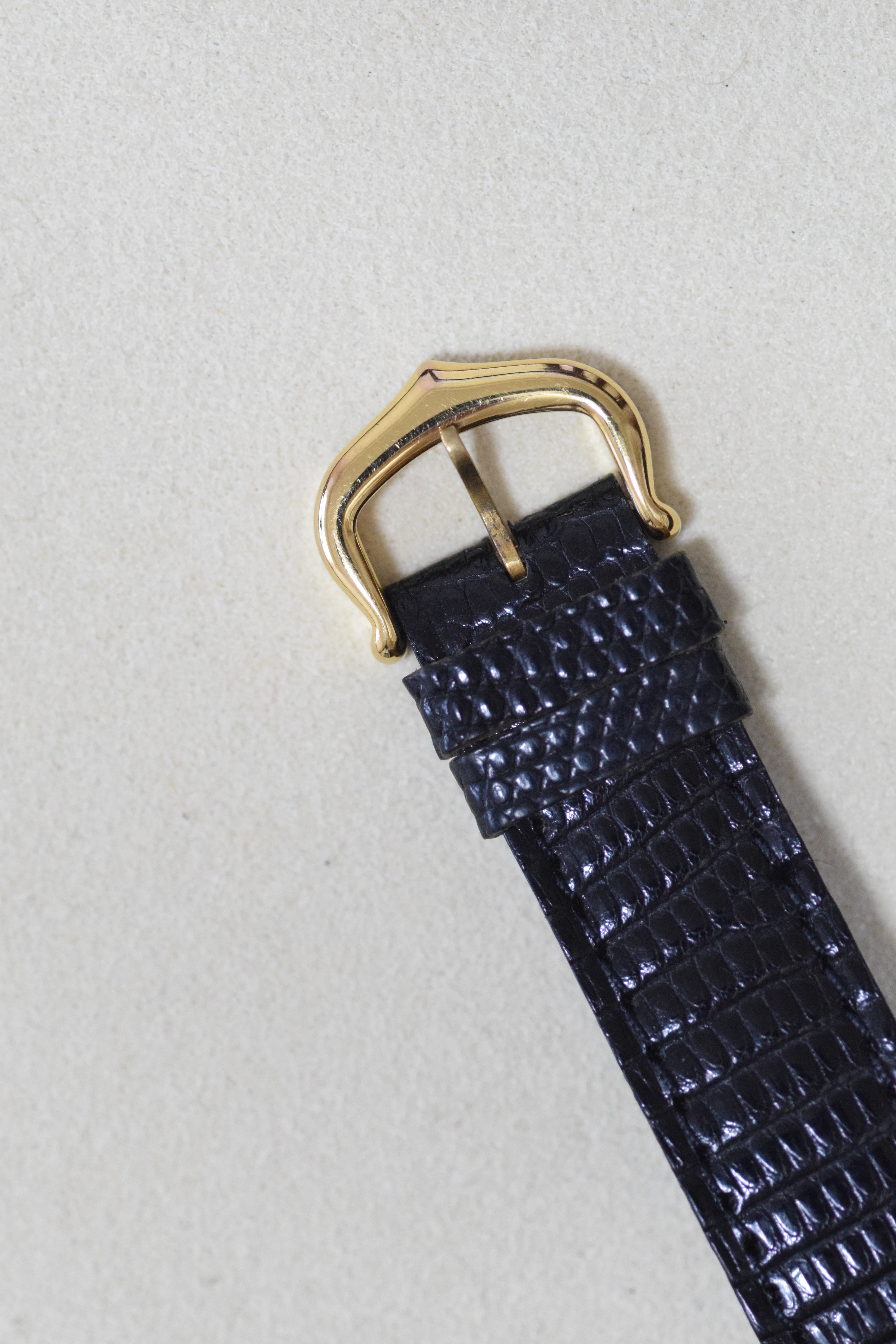 1970s Tank Louis Cartier 18K Gold Ladies SM Size