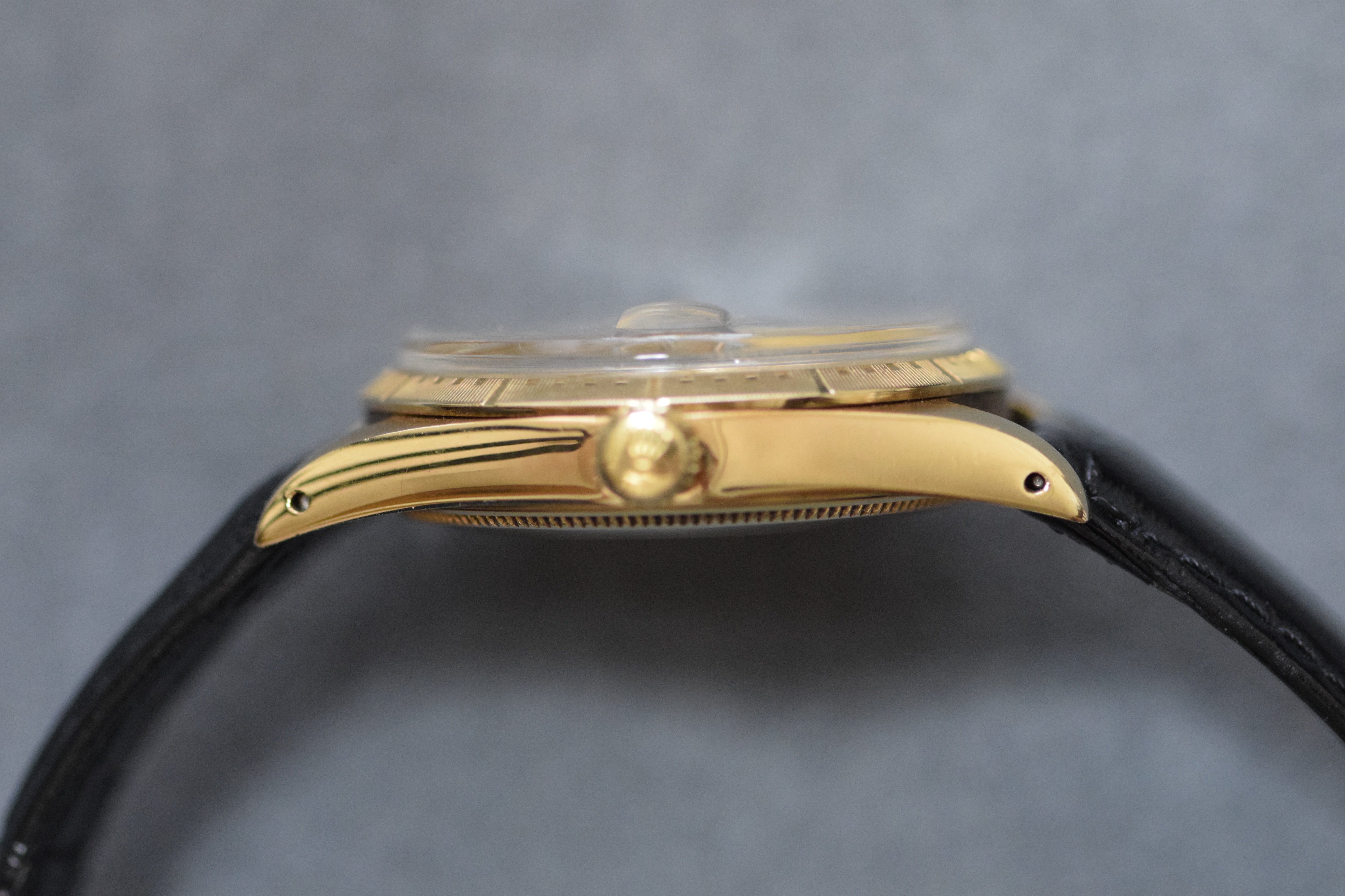 ROLEX ロレックス オイスターパーペチュアルデイト 14KYG ゼファーダイヤル Ref.1512 1970年代