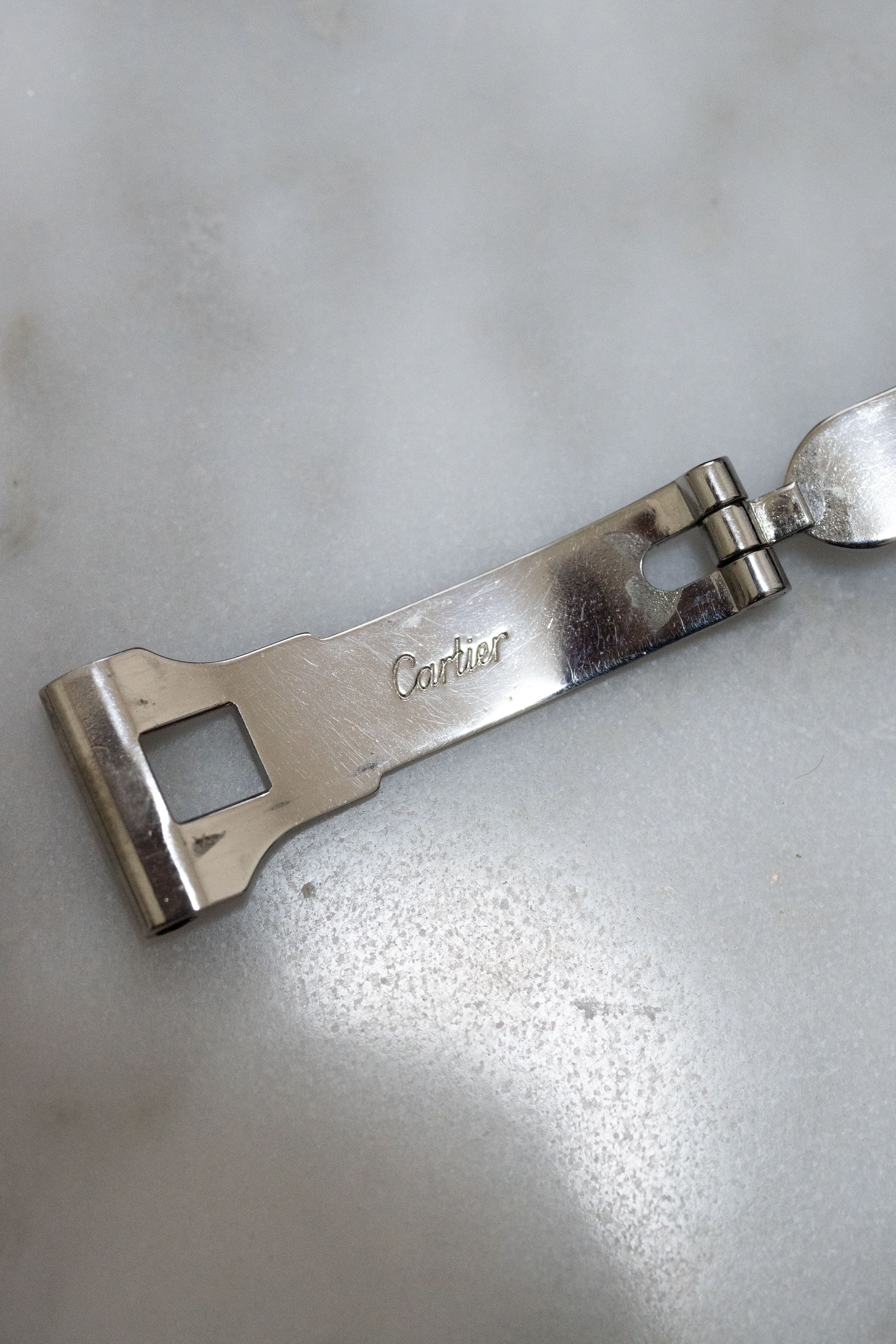 カルティエ サントスカレ LMサイズ コンビ自動巻モデル Ref.2961
