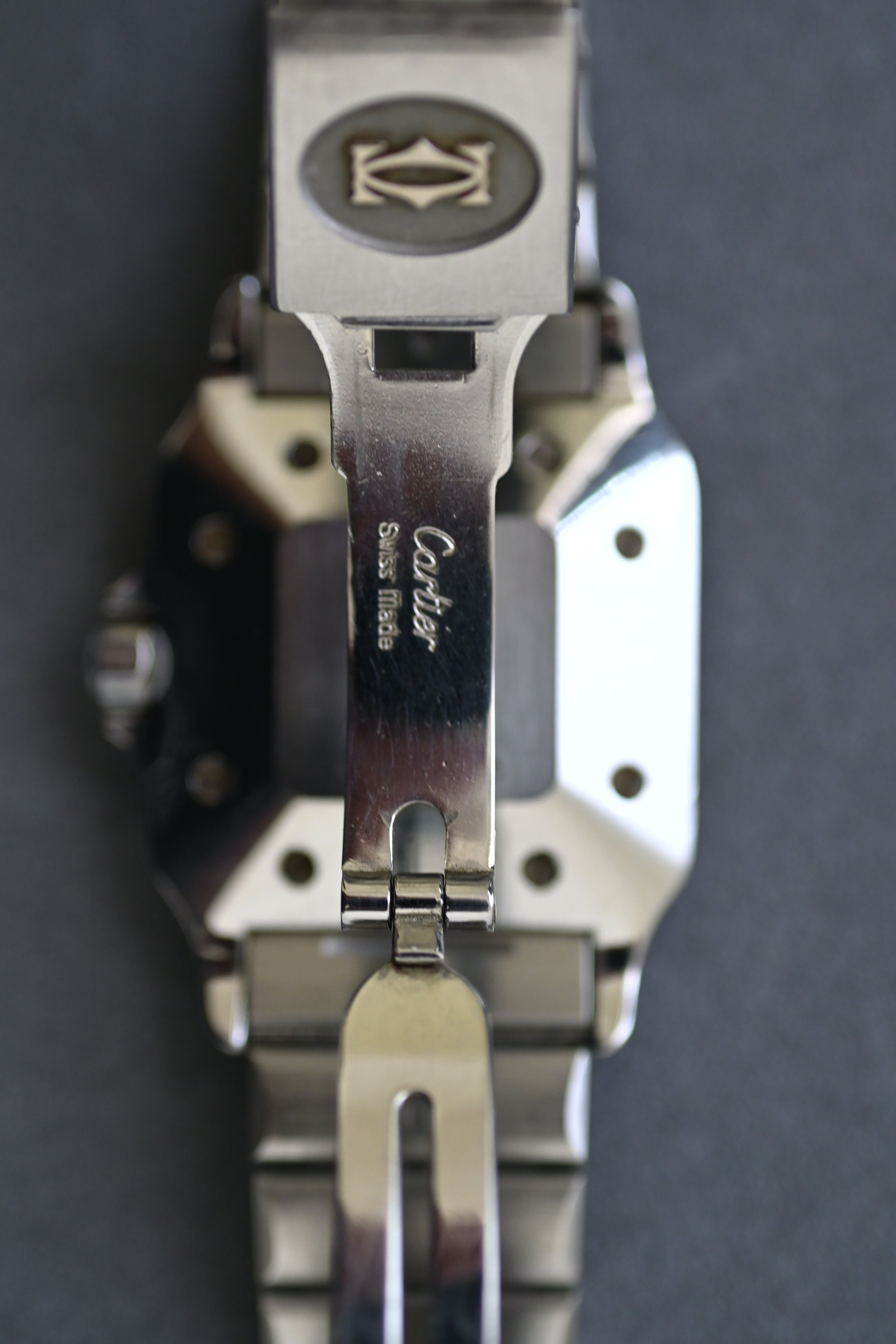 カルティエ サントス カレ/ガルべLMサイズ Ref.2960 オールステンレスSS 自動巻モデル