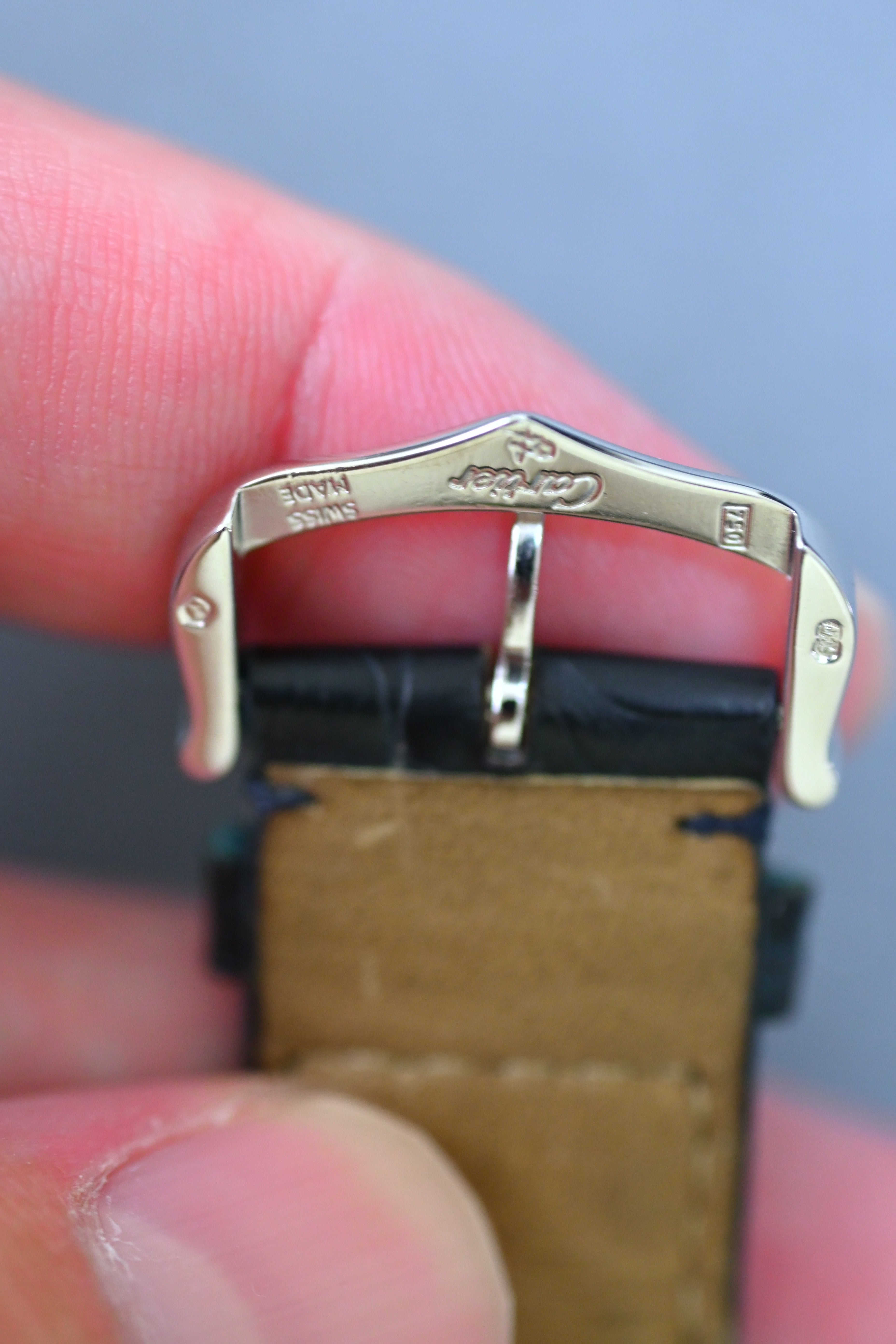カルティエ タンク フランセーズLMサイズ 18K ホワイトゴールドモデル Ref.2366