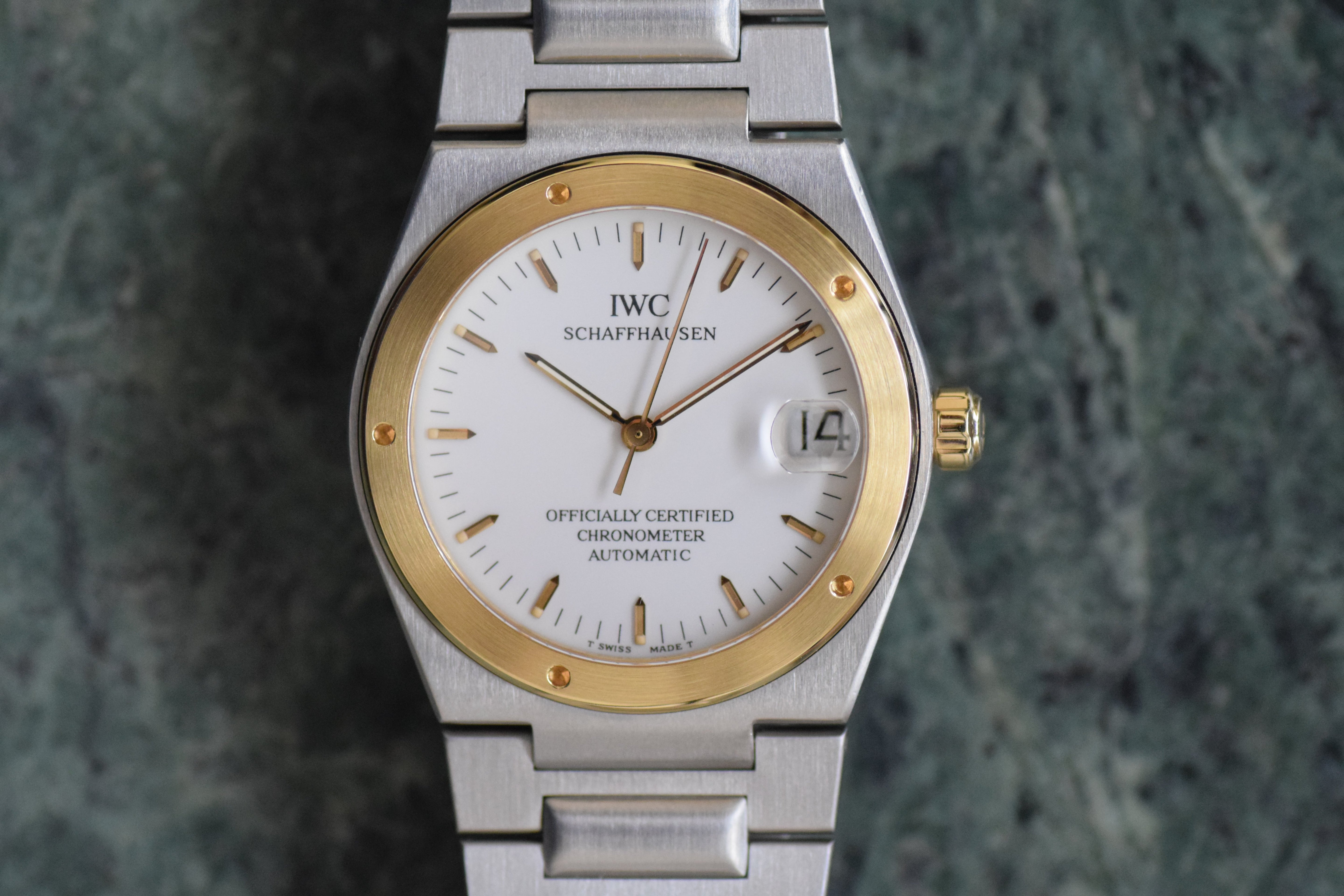 IWC インヂュニア(インジュニア) SL YGコンビ Ref.3521-004