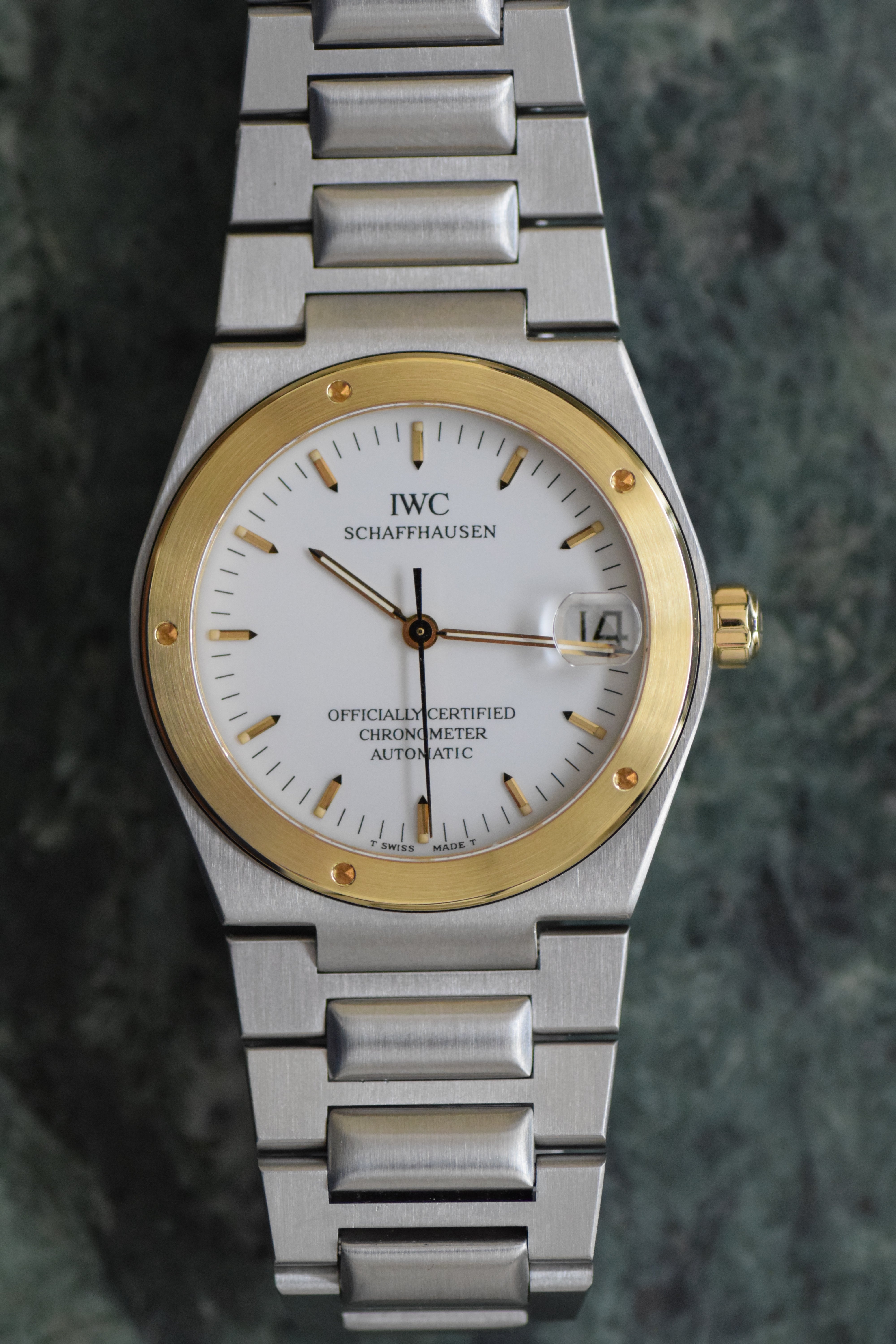 IWC インヂュニア(インジュニア) SL YGコンビ Ref.3521-004