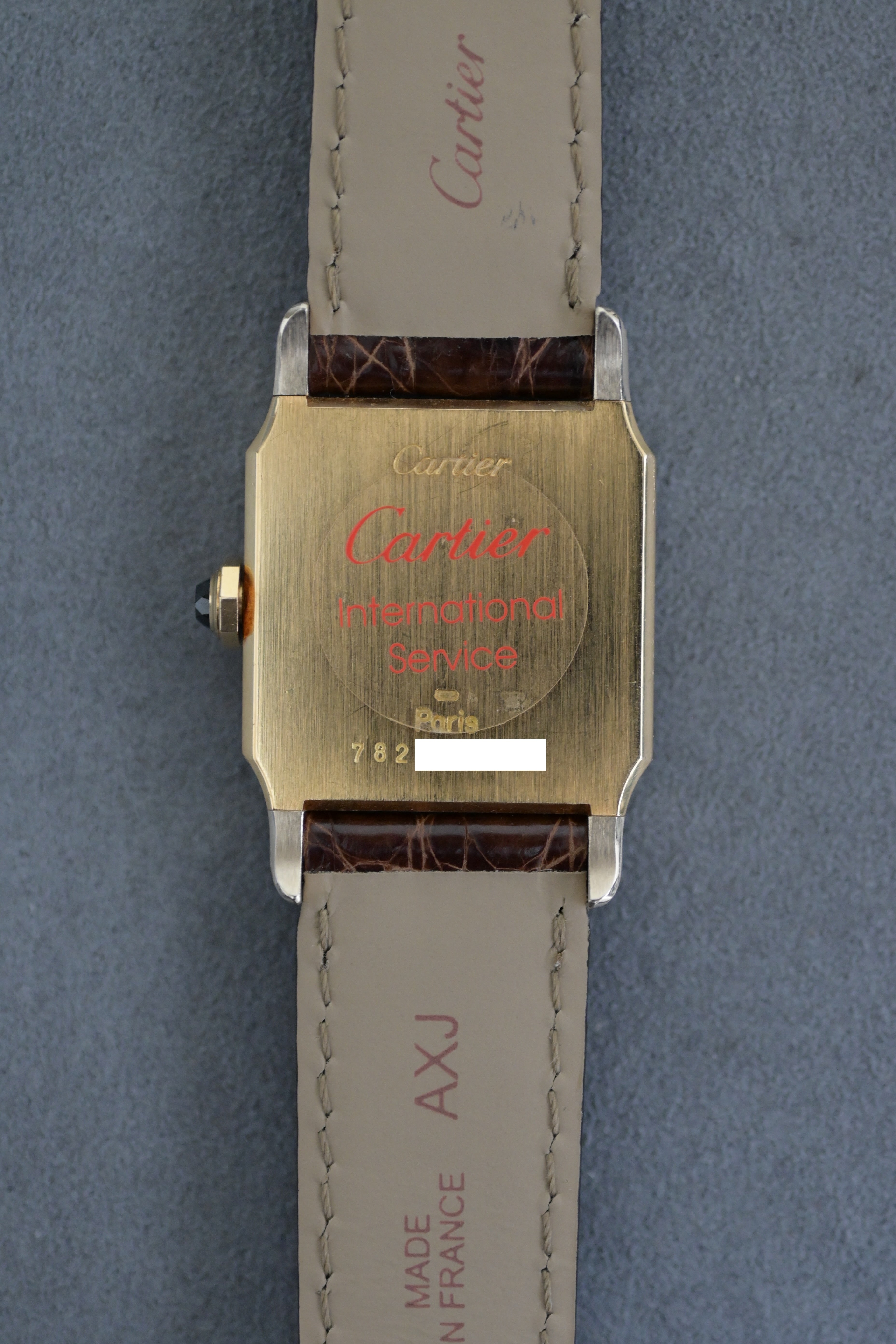 CARTIER カルティエ サントスデュモン LMサイズ 18K Deux Ors/ドゥオール Ref.78225 手巻き