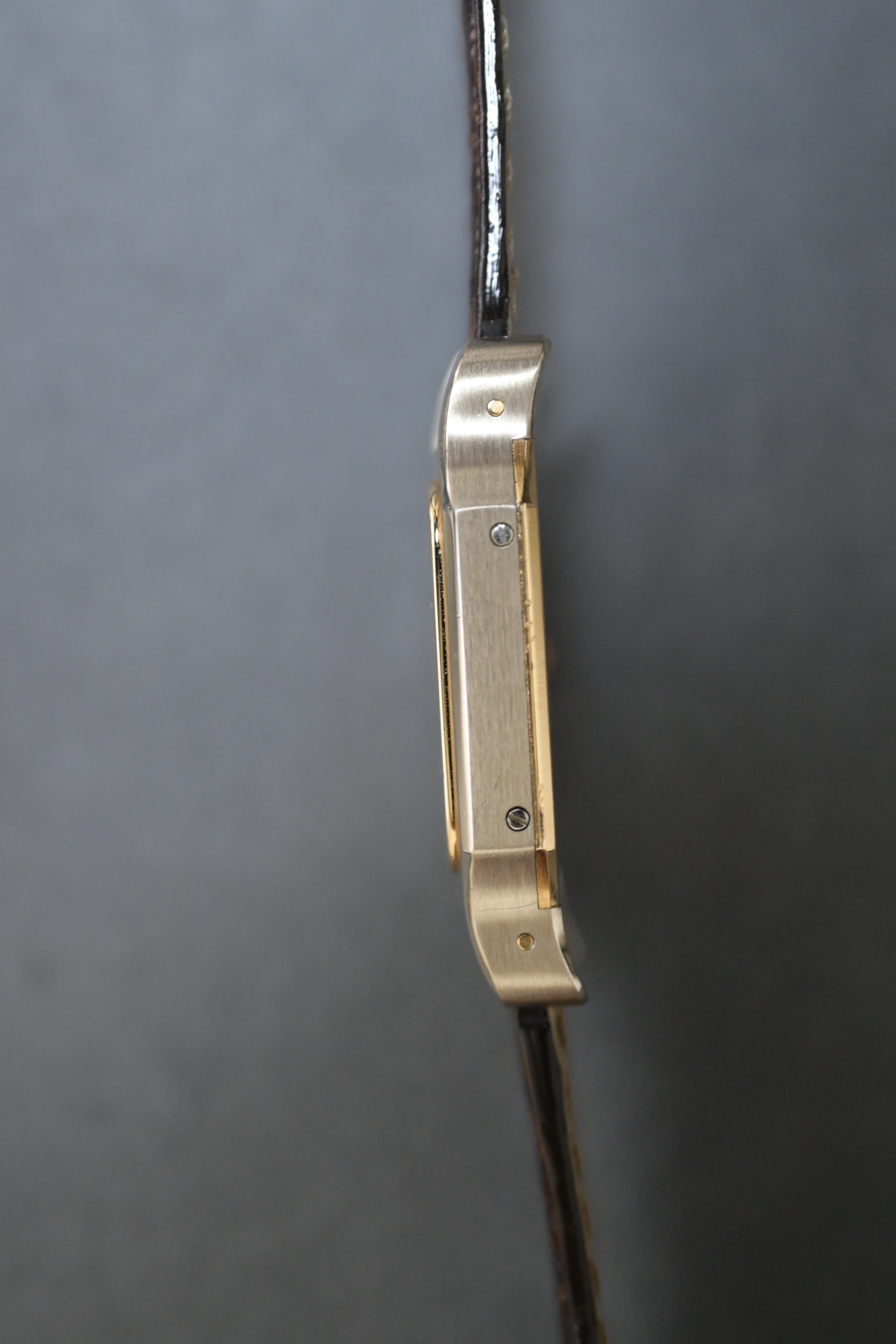CARTIER カルティエ サントスデュモン LMサイズ 18K Deux Ors/ドゥオール Ref.78225 手巻き