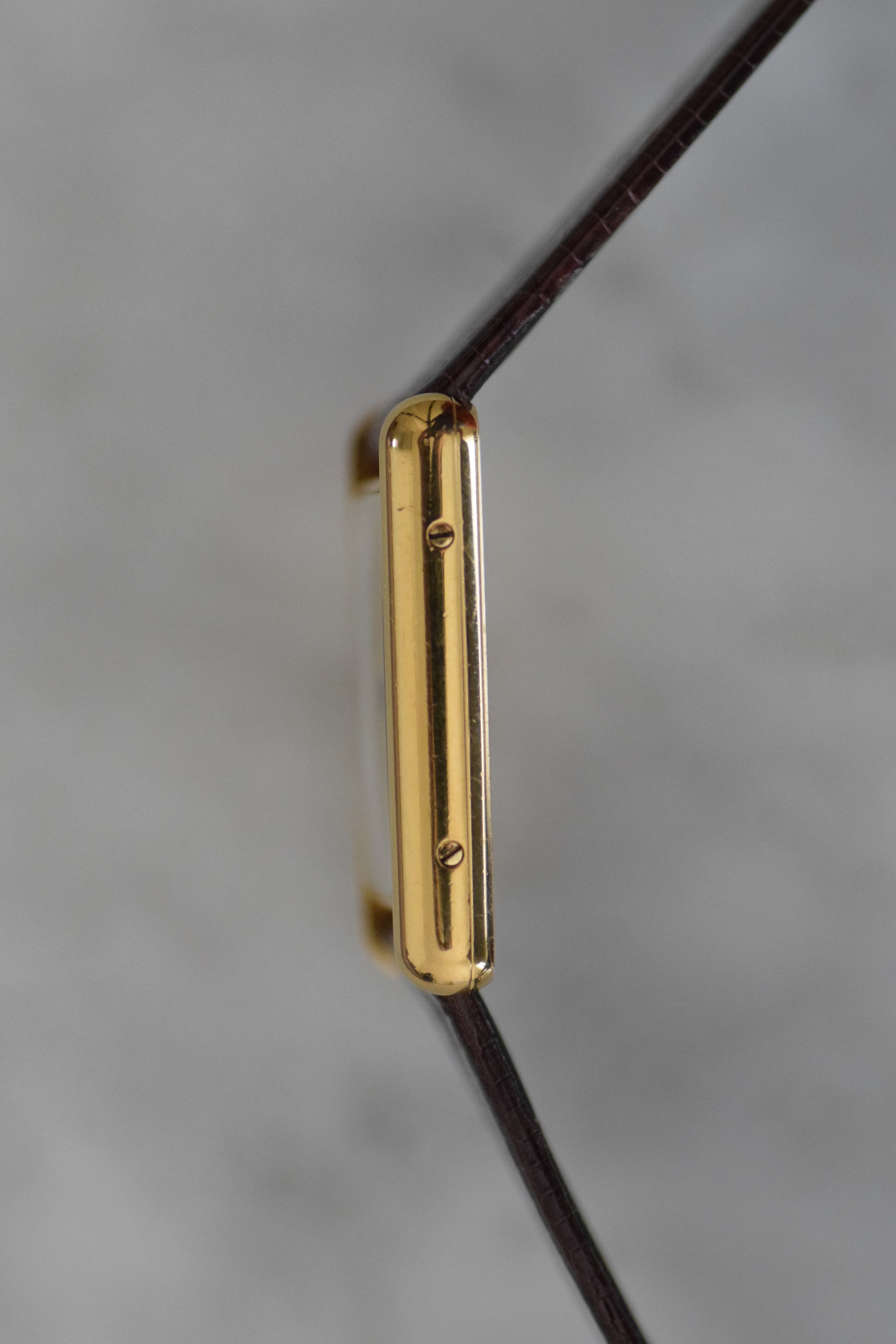 廃盤マスト ドゥ カルティエ タンク(マストタンク) ヴィンテージウォッチ アイボリー LMサイズ クオーツ