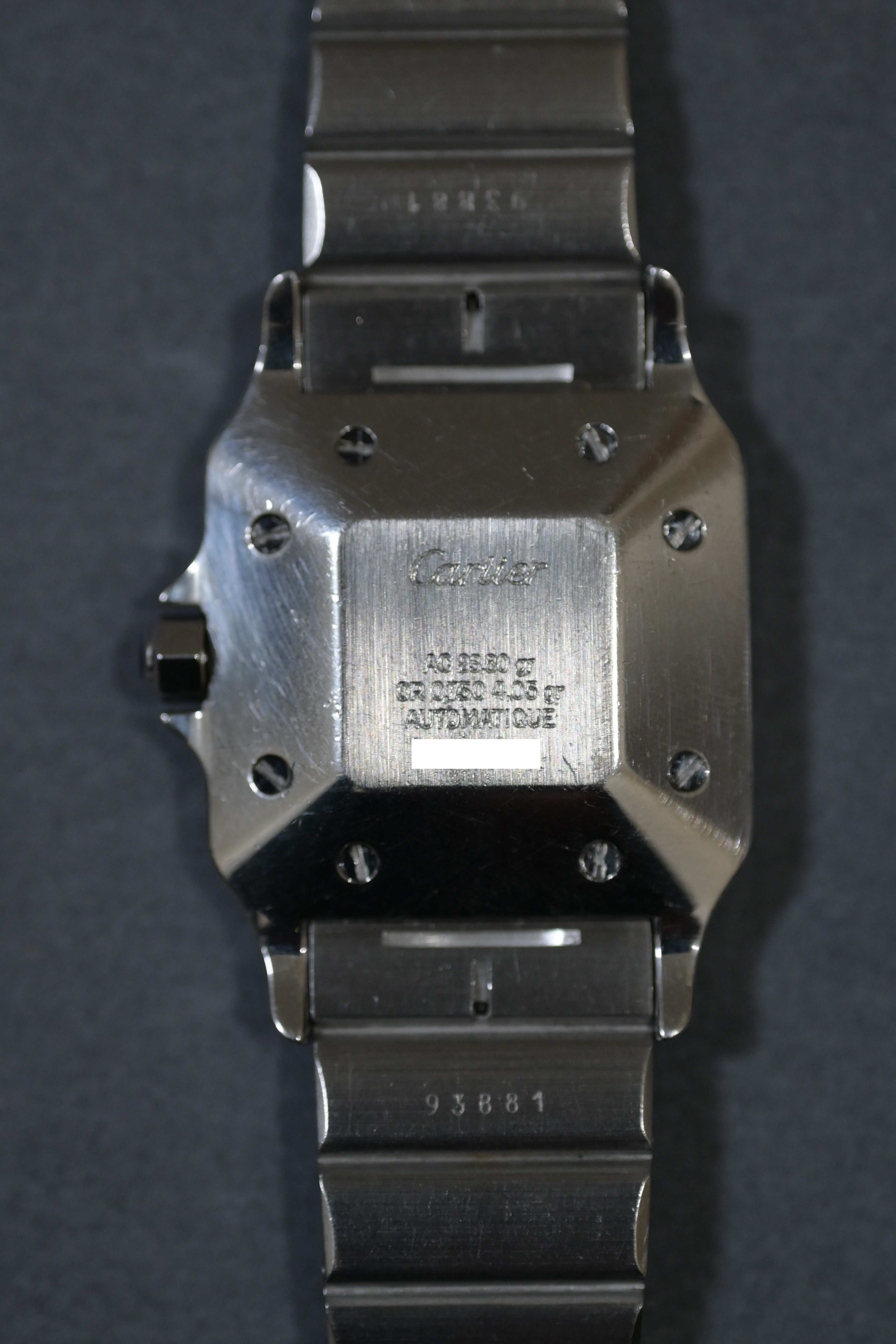 カルティエ サントスカレ LMサイズ ステンレス x ゴールドコンビ自動巻モデル Ref:2960