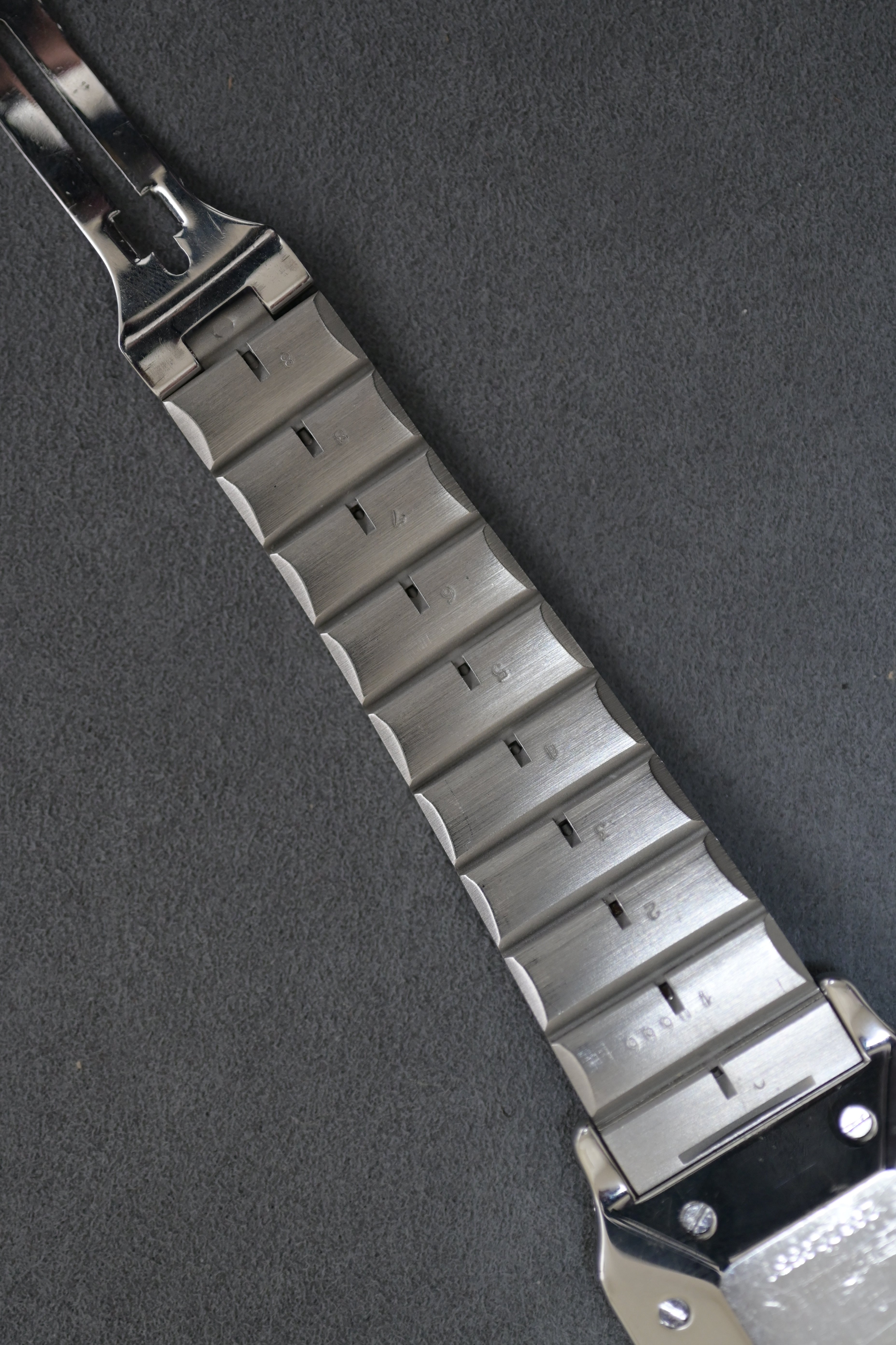 カルティエ サントスカレ LMサイズ Ref.2960 オールステンレスSS 自動巻モデル