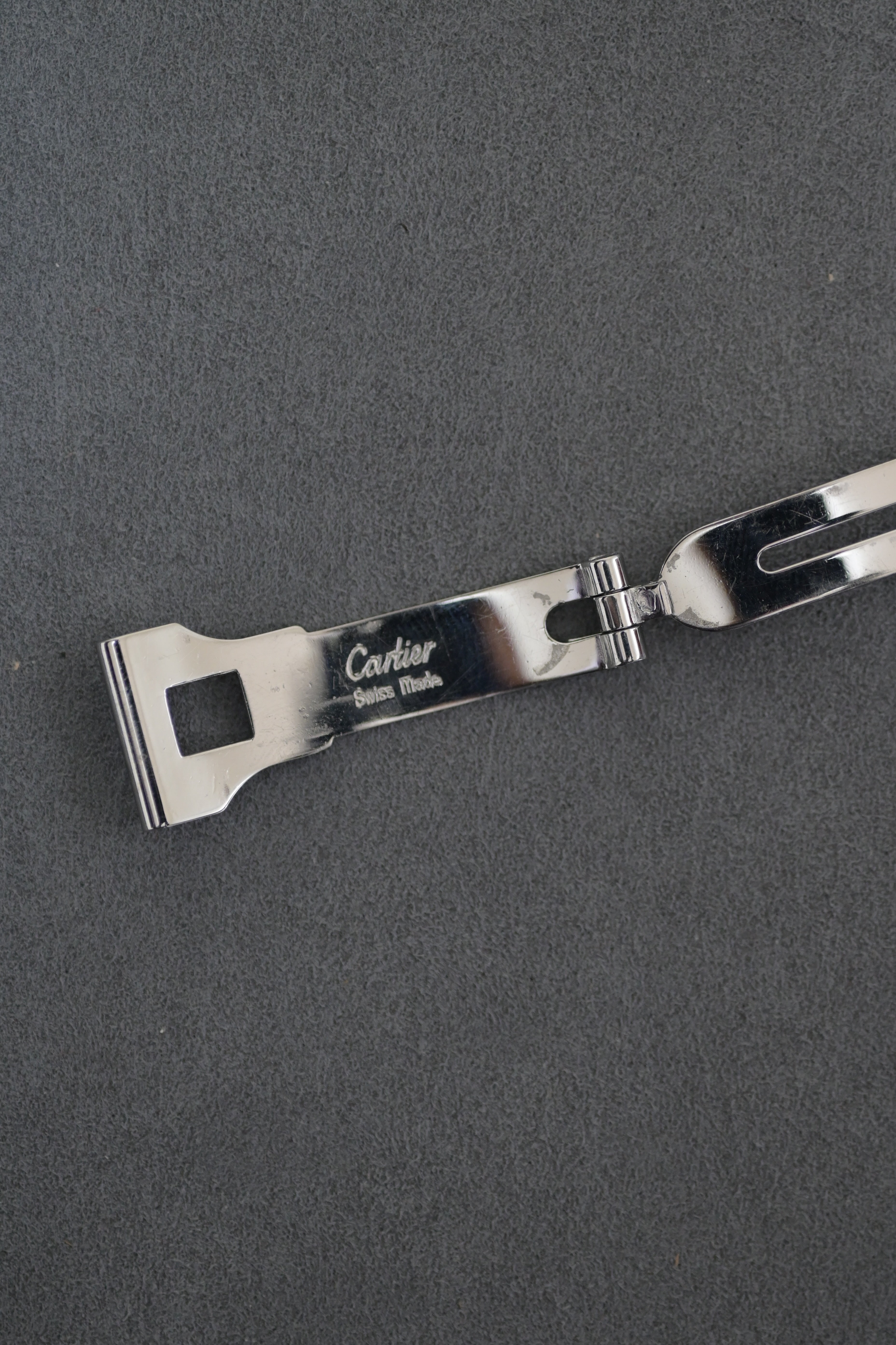 カルティエ サントスカレ LMサイズ Ref.2960 オールステンレスSS 自動巻モデル
