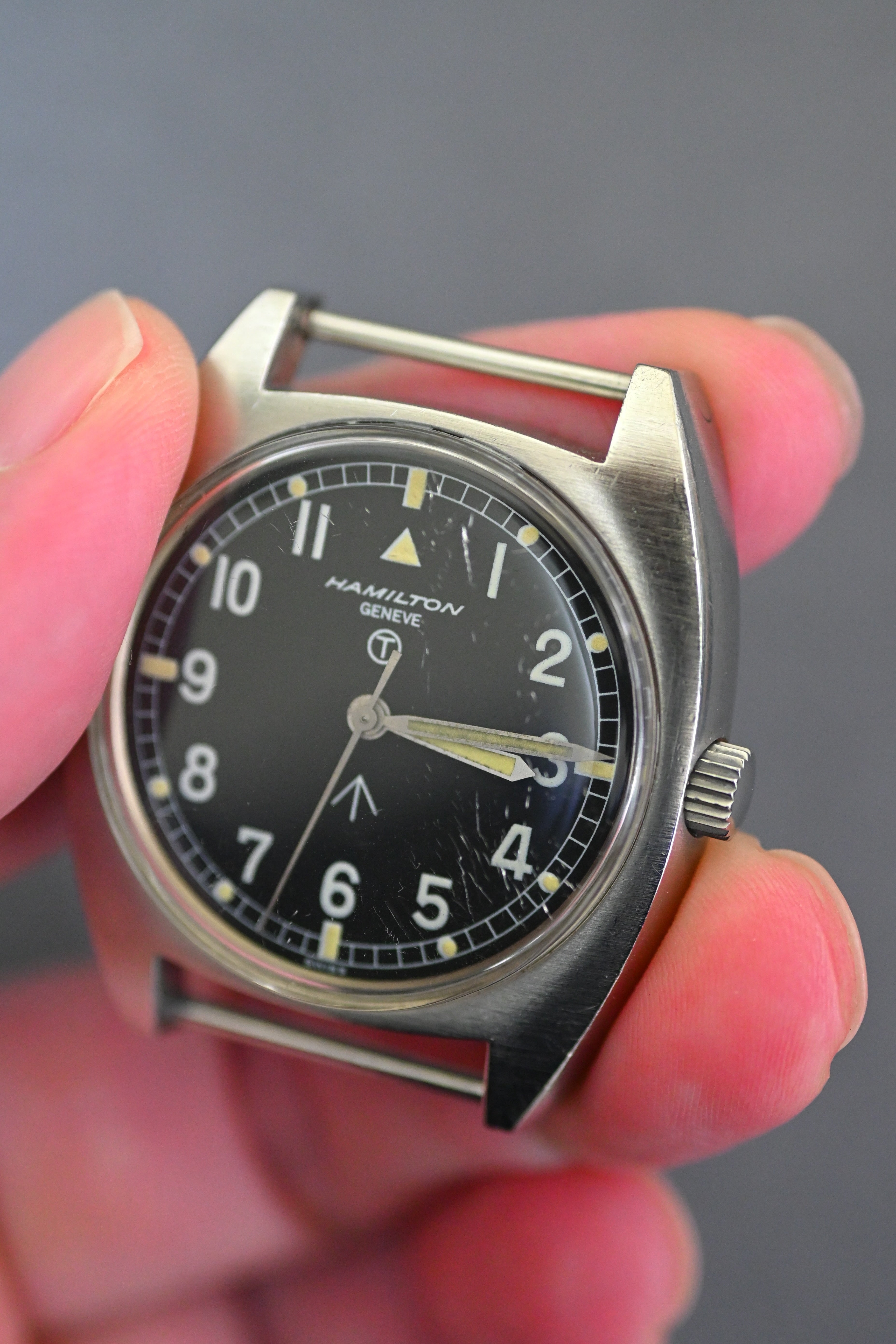 1974年式 ハミルトン W10 【6bb】イギリス空軍支給品 ヴィンテージミリタリーウォッチ