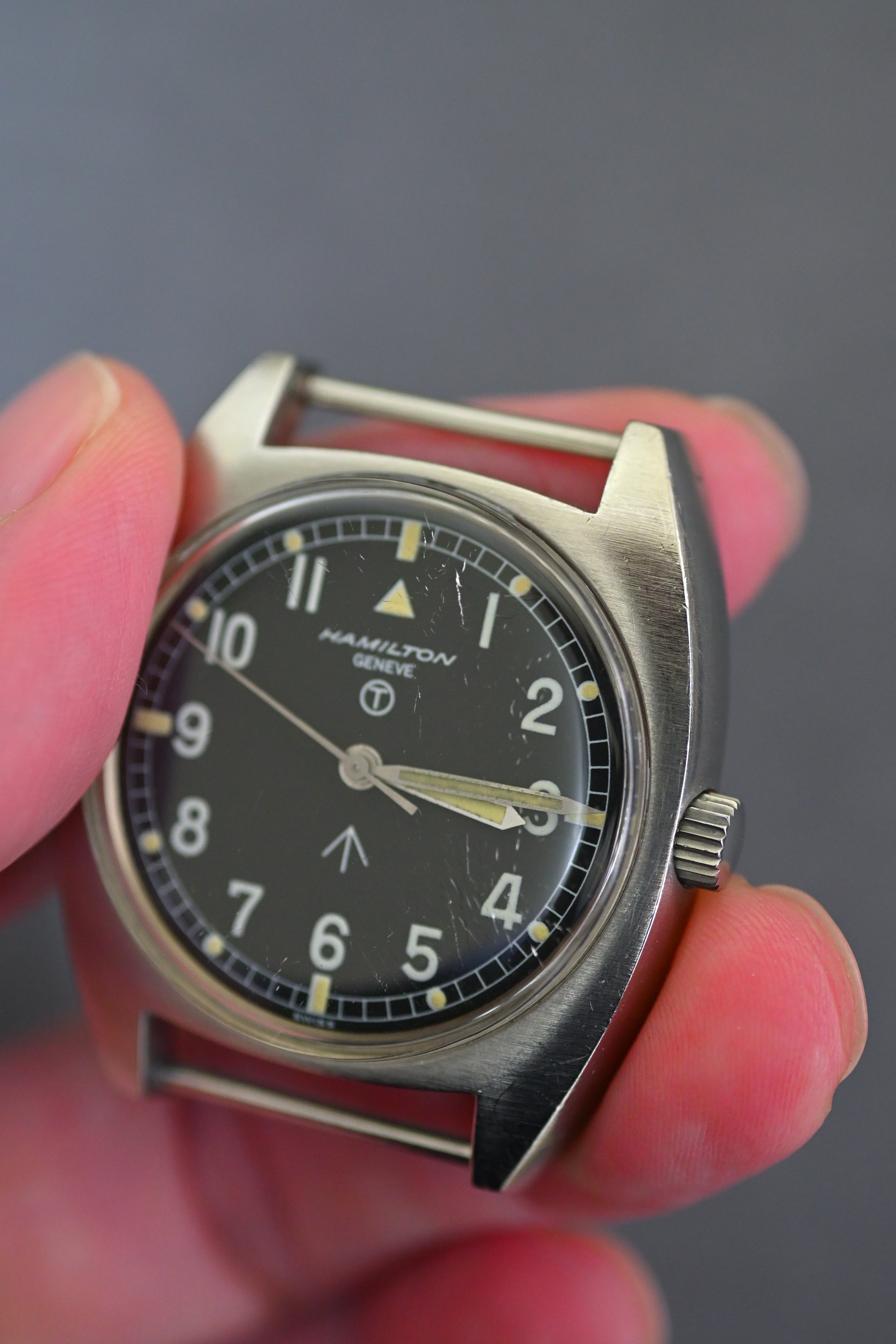 1974年式 ハミルトン W10 【6bb】イギリス空軍支給品 ヴィンテージミリタリーウォッチ
