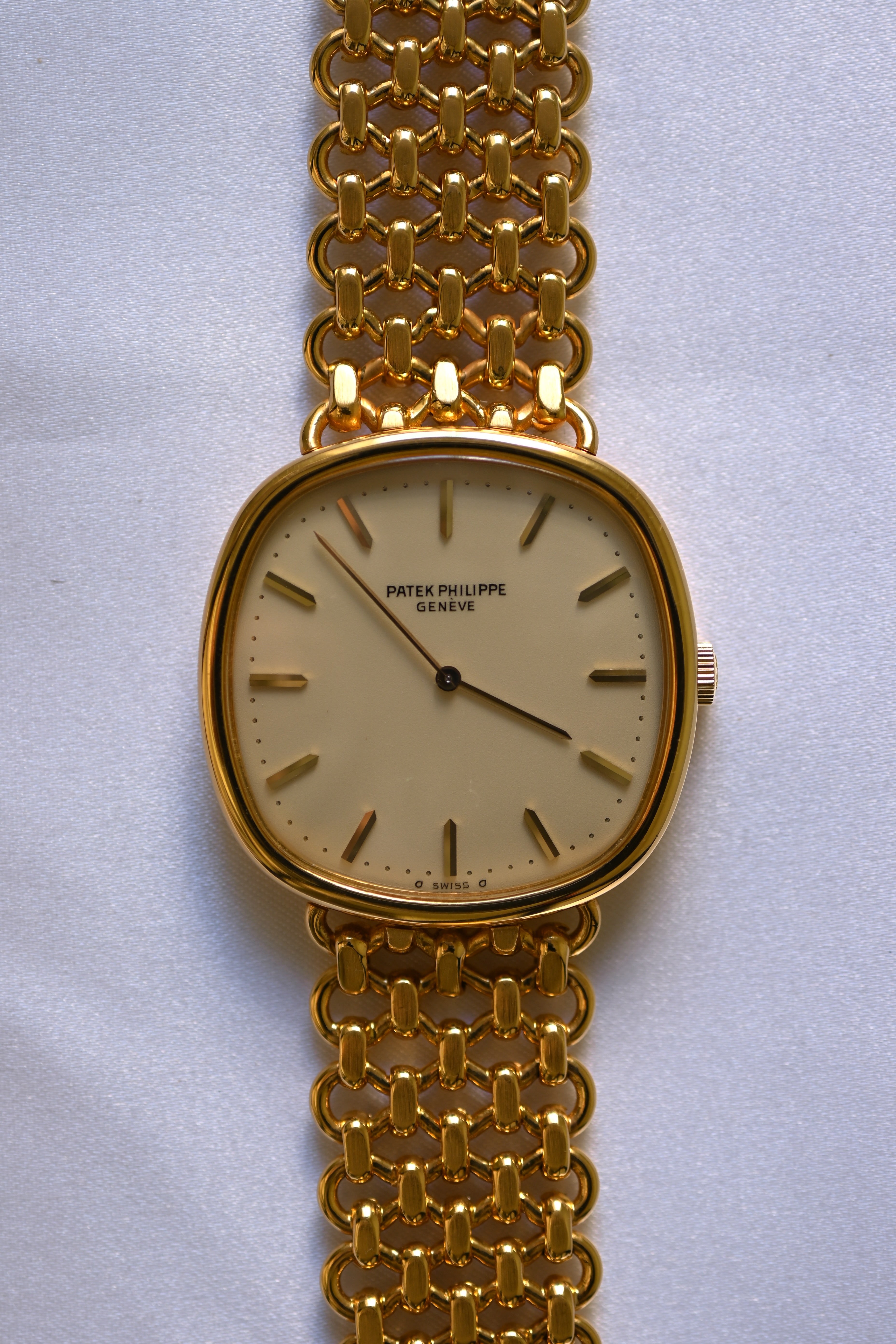 PATEK PHILIPPE パテックフィリップ エリプス 18KYG ブレス一体型