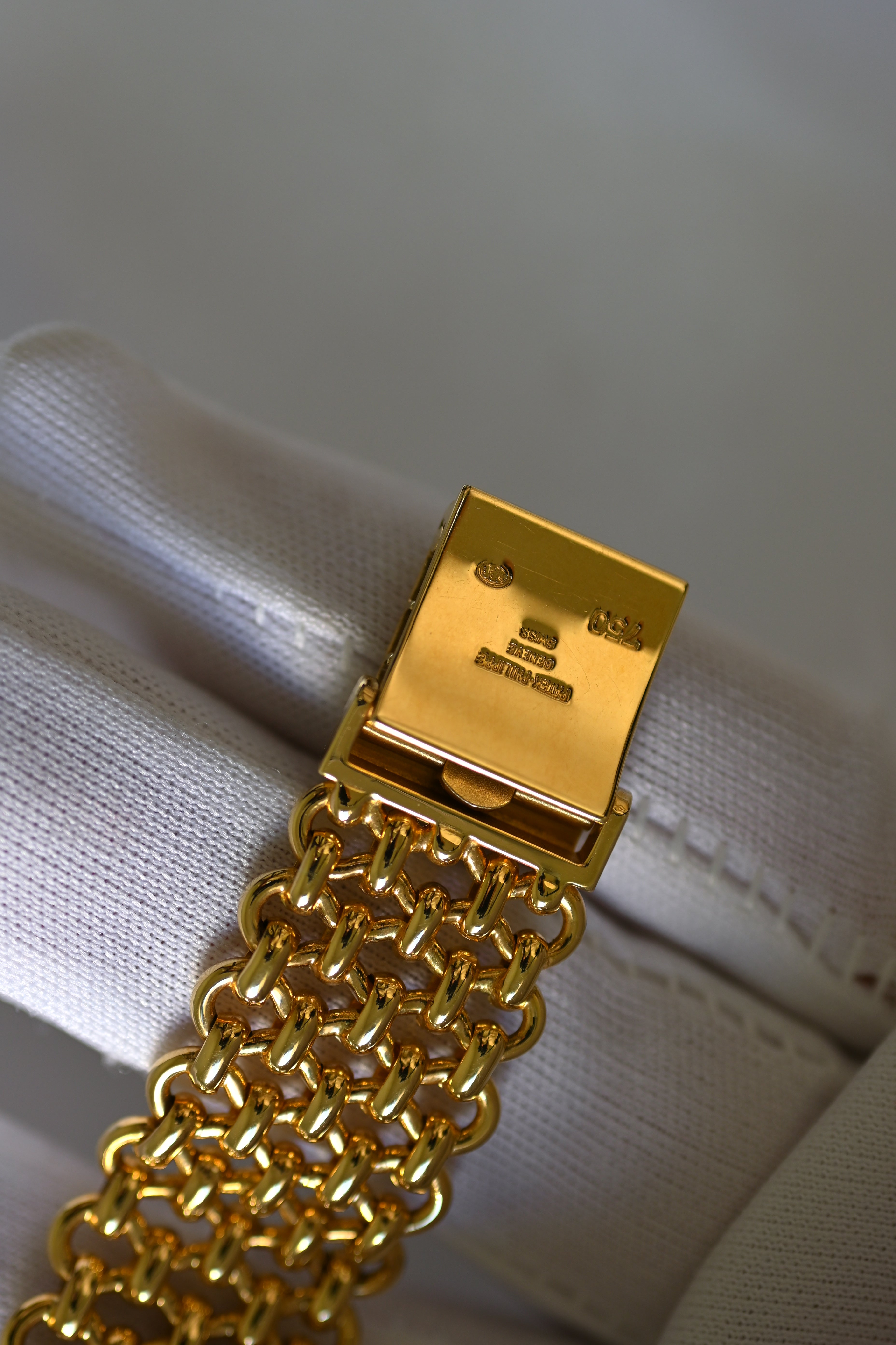 PATEK PHILIPPE パテックフィリップ エリプス 18KYG ブレス一体型