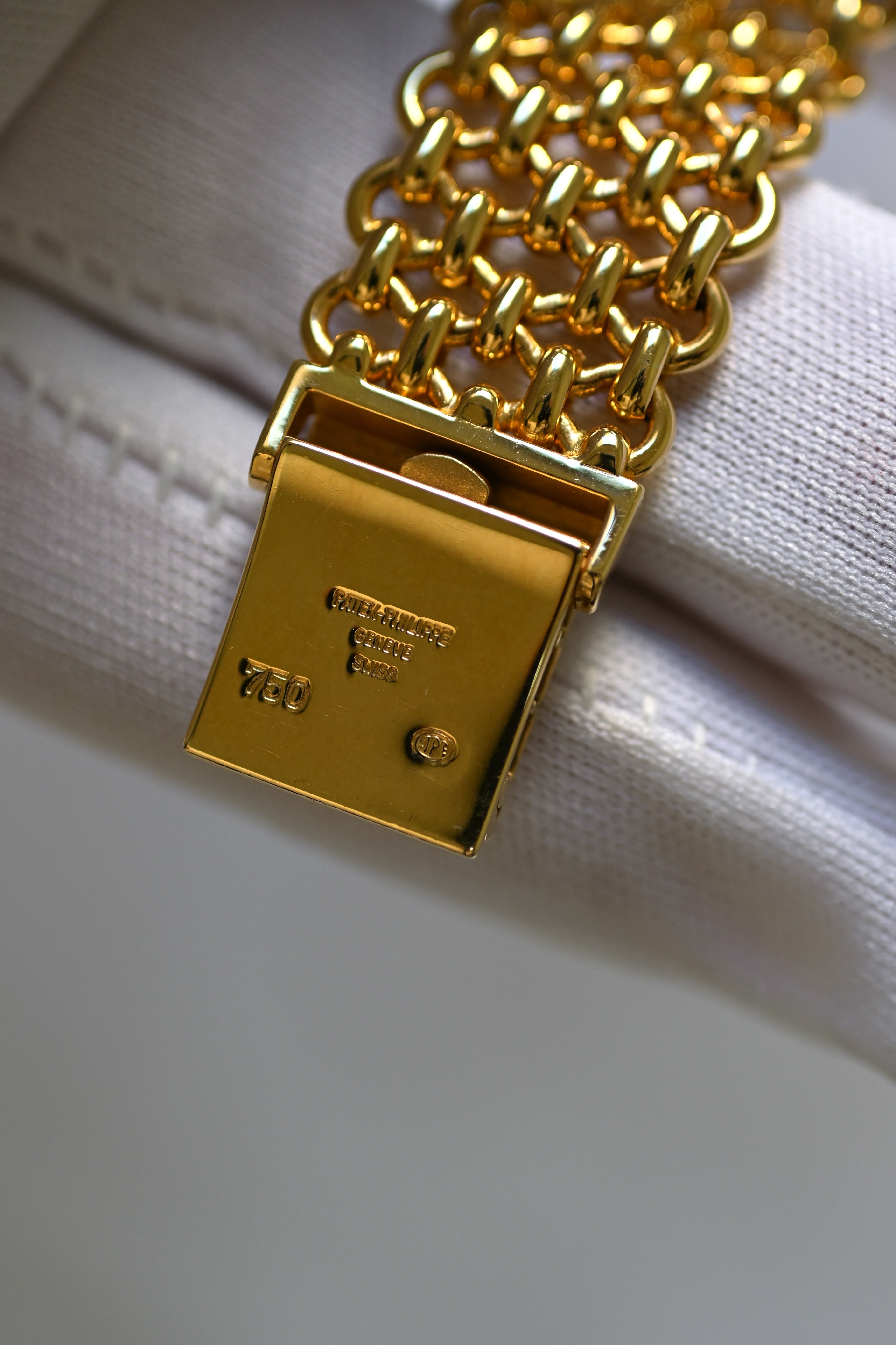 PATEK PHILIPPE パテックフィリップ エリプス 18KYG ブレス一体型