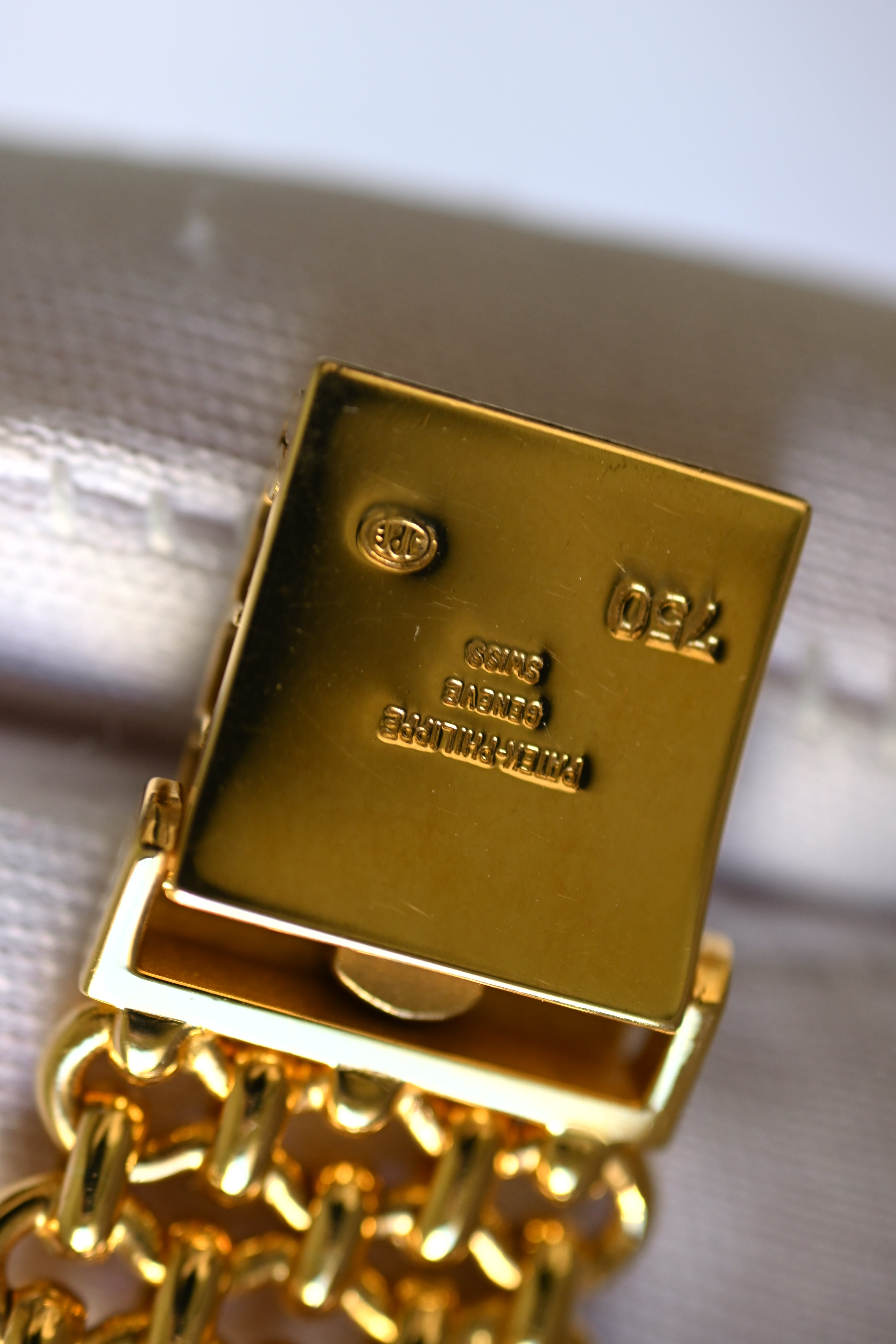 PATEK PHILIPPE パテックフィリップ エリプス 18KYG ブレス一体型