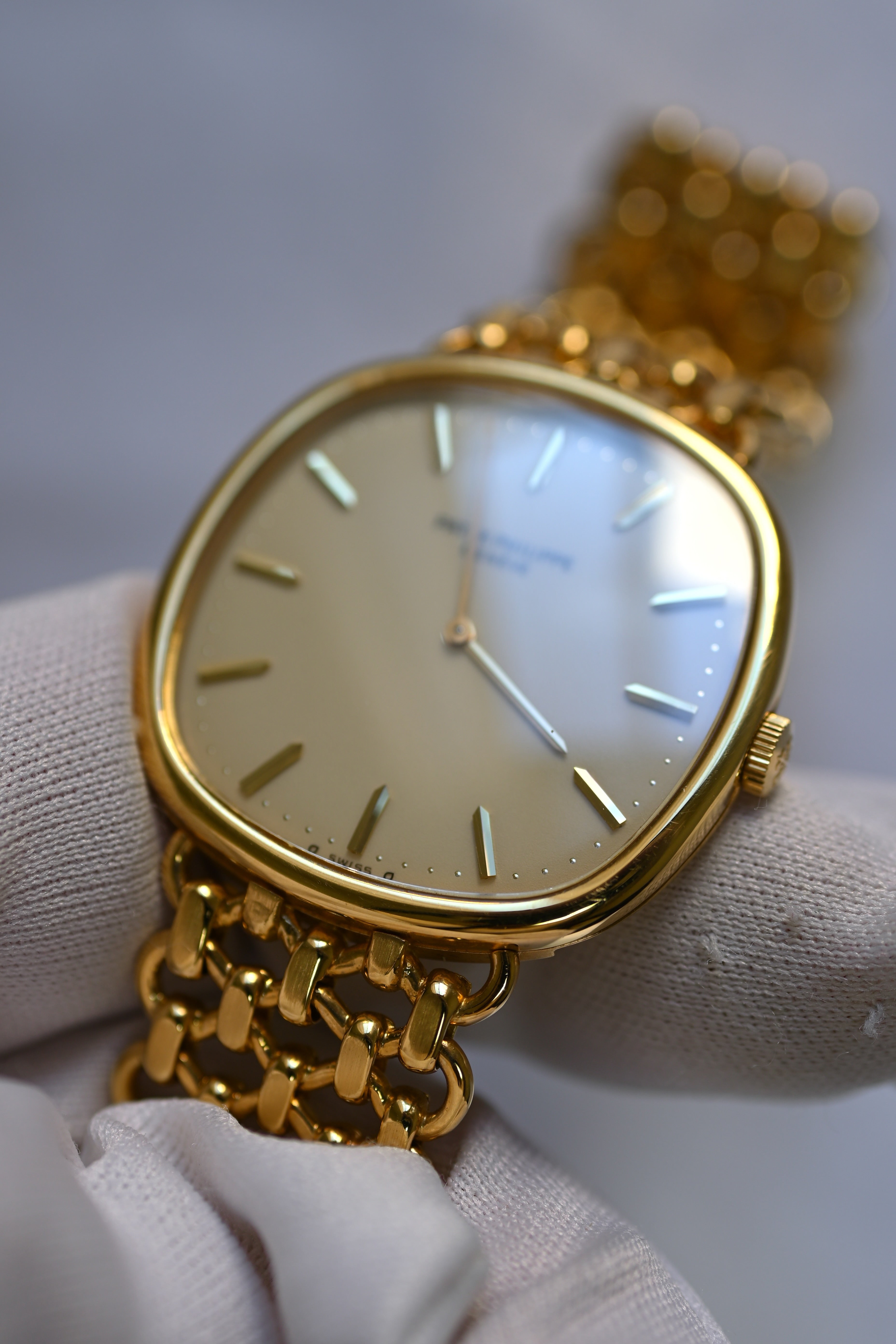 PATEK PHILIPPE パテックフィリップ エリプス 18KYG ブレス一体型