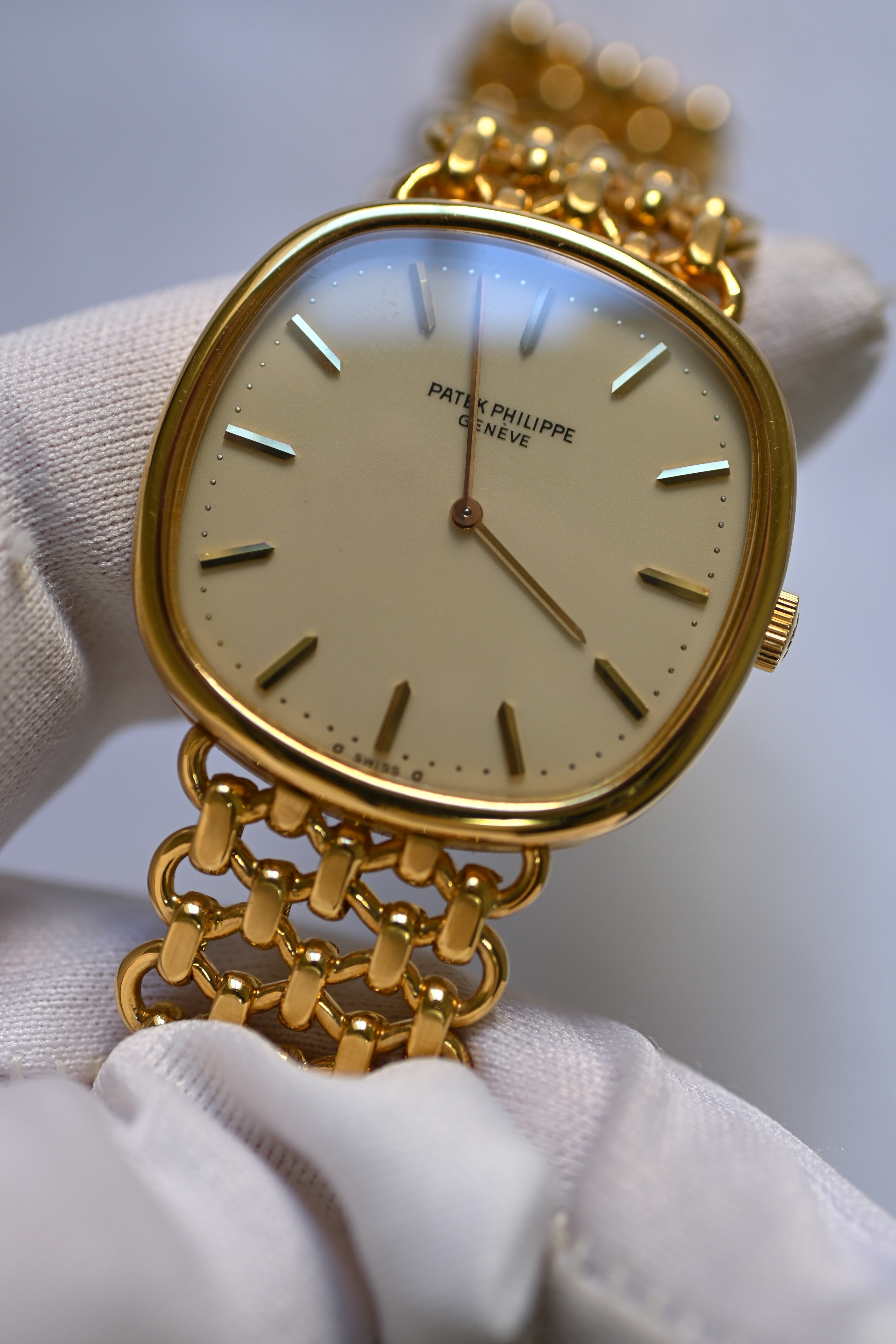 PATEK PHILIPPE パテックフィリップ エリプス 18KYG ブレス一体型