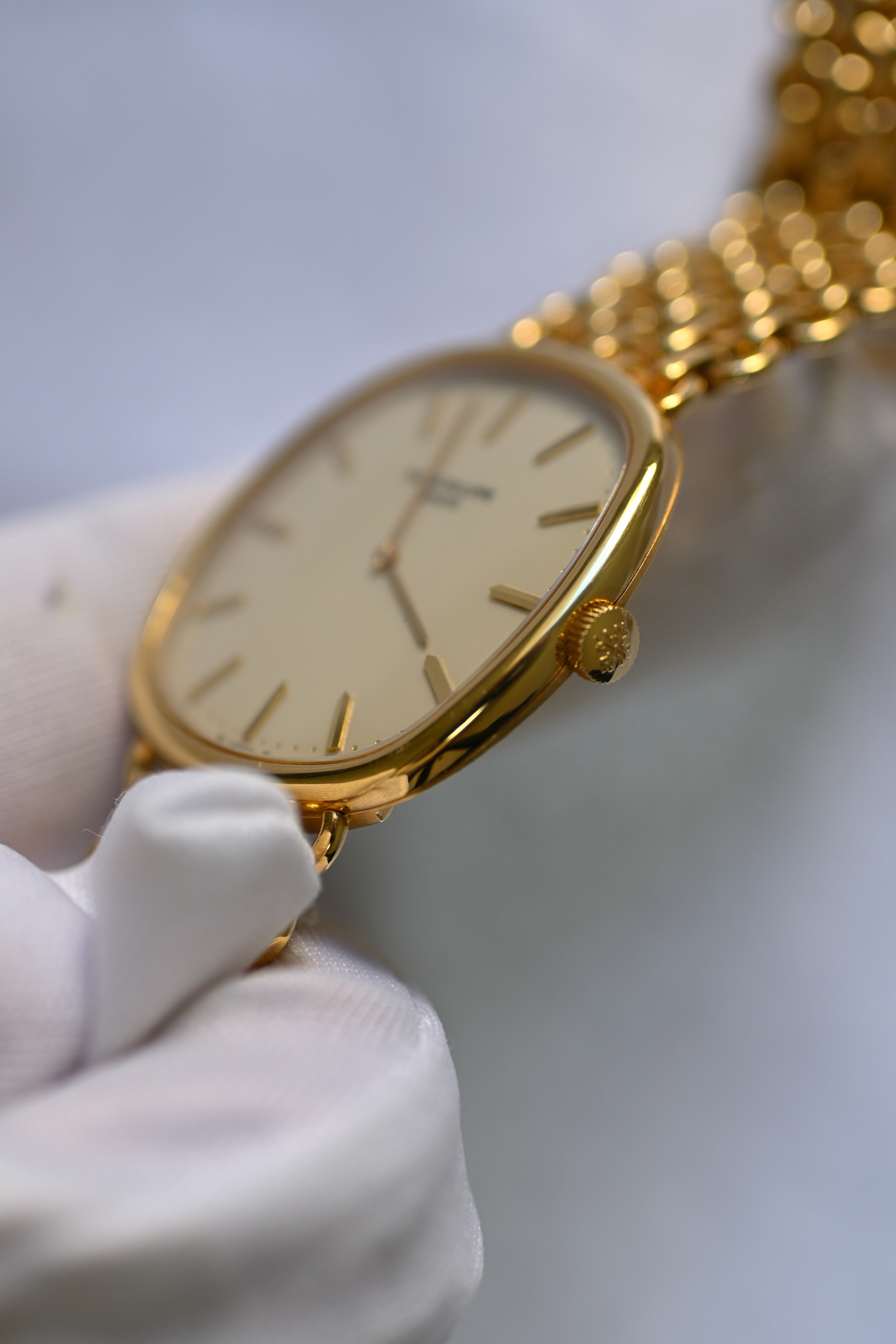 PATEK PHILIPPE パテックフィリップ エリプス 18KYG ブレス一体型