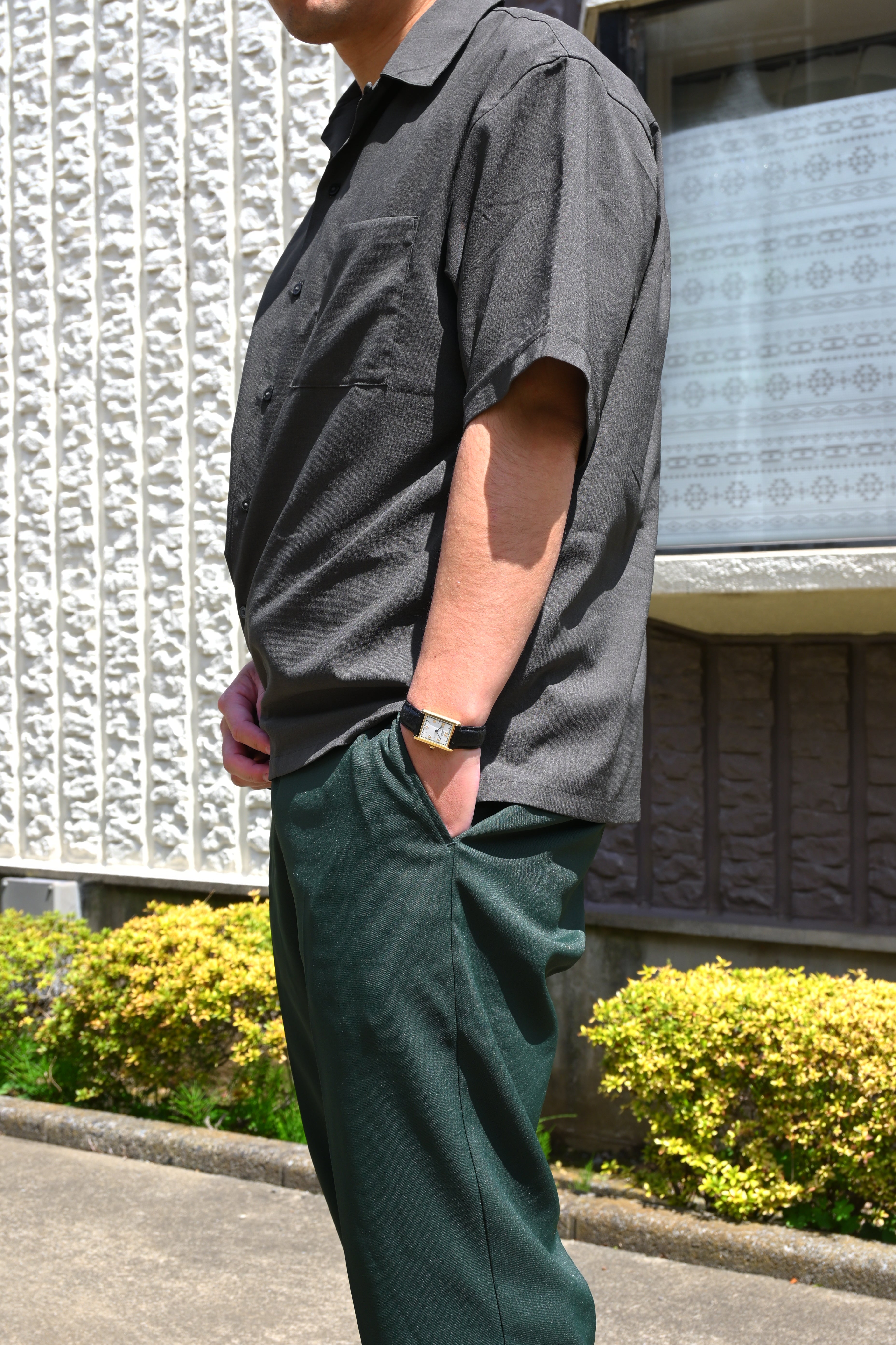 廃盤マスト ドゥ カルティエ タンク ユニセックス ヴィンテージウォッチ 飛びアラビア LMサイズ 純銀に18Kヴェルメイユ