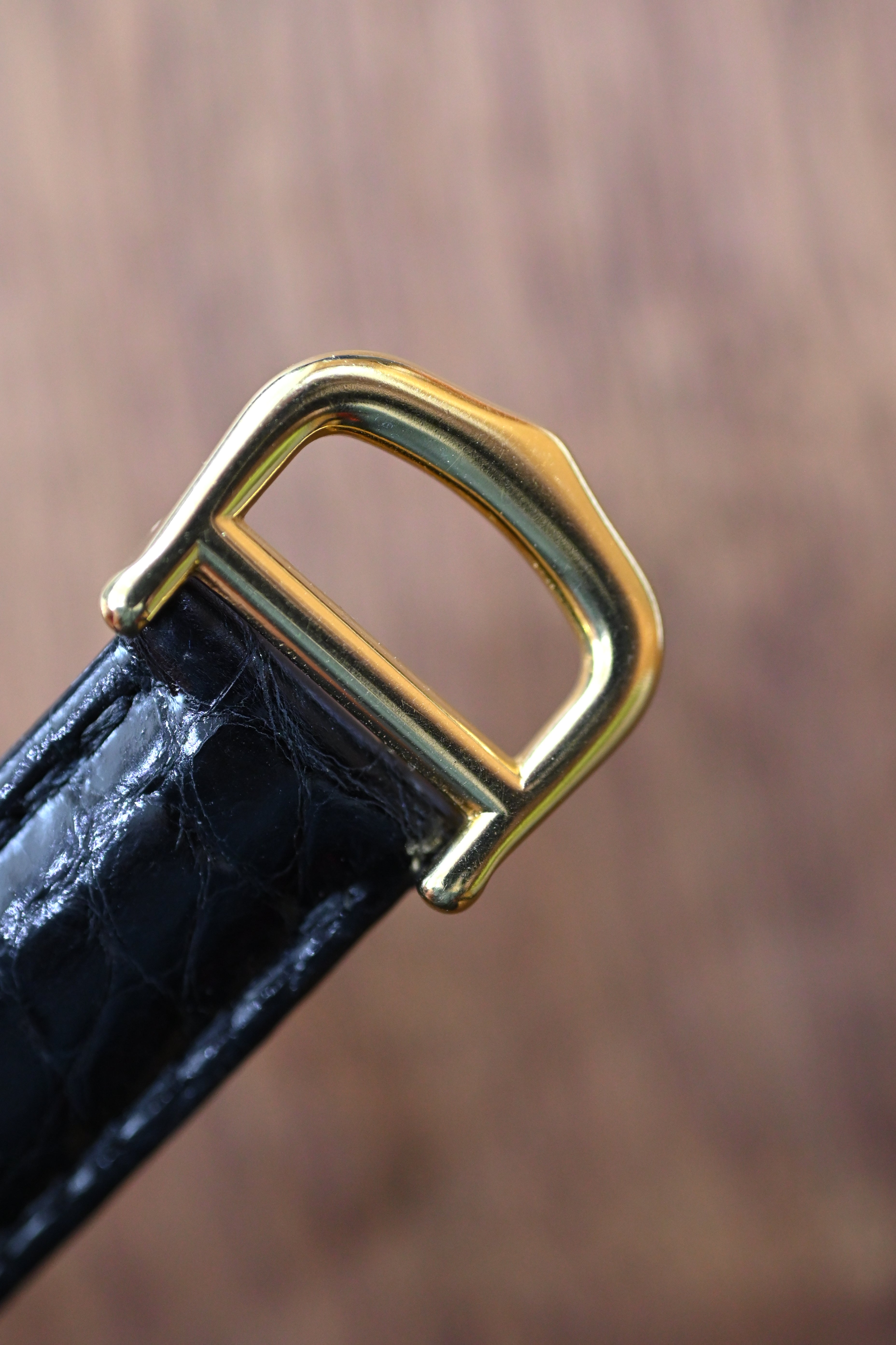 Must de Cartier Tank Ladies Vintage Watch Inner Grey SM Size Pure Silver with 18K Vermeil