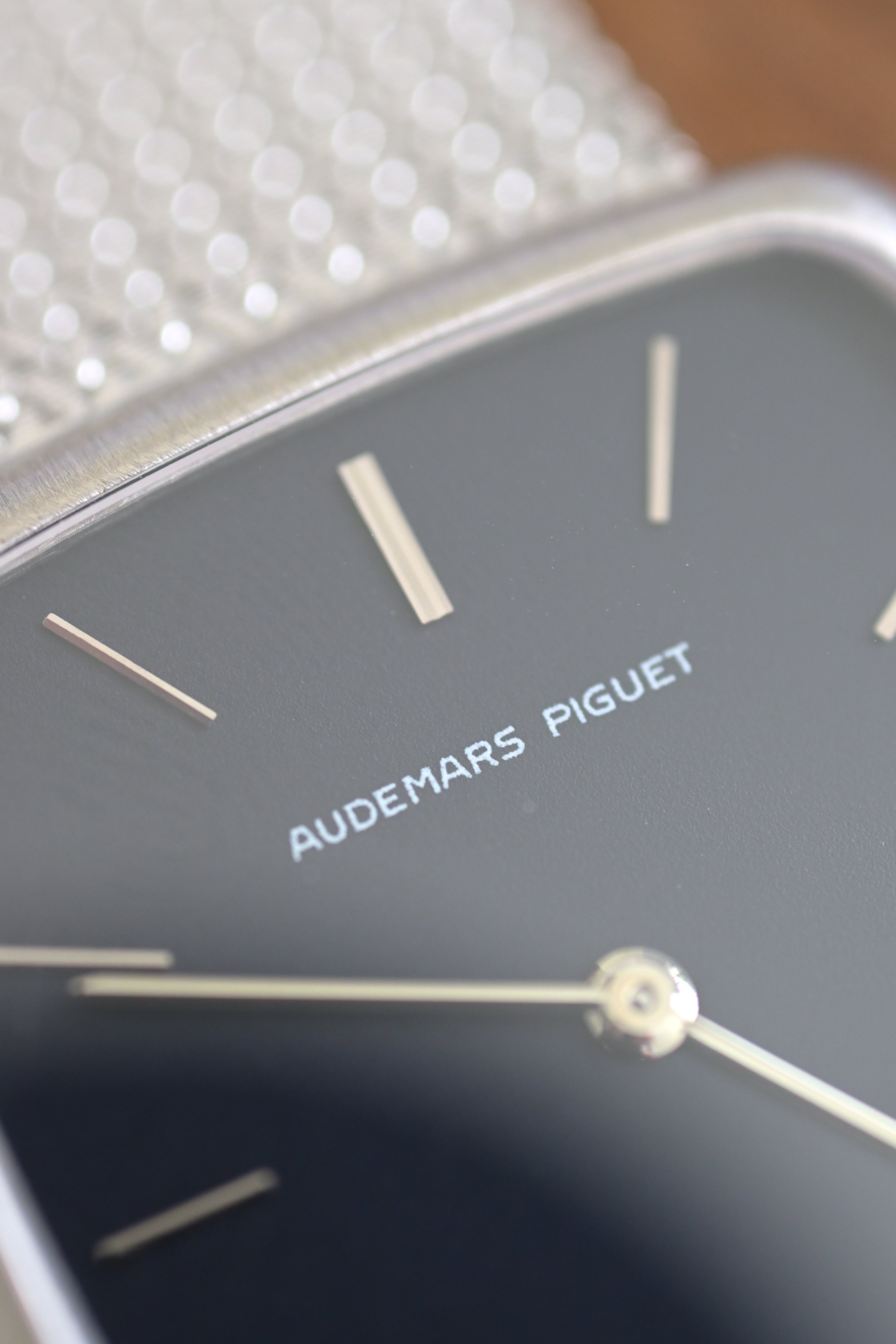 AUDEMARS PIGUET オーデマピゲ 18KWG ブレス一体型 1970年代