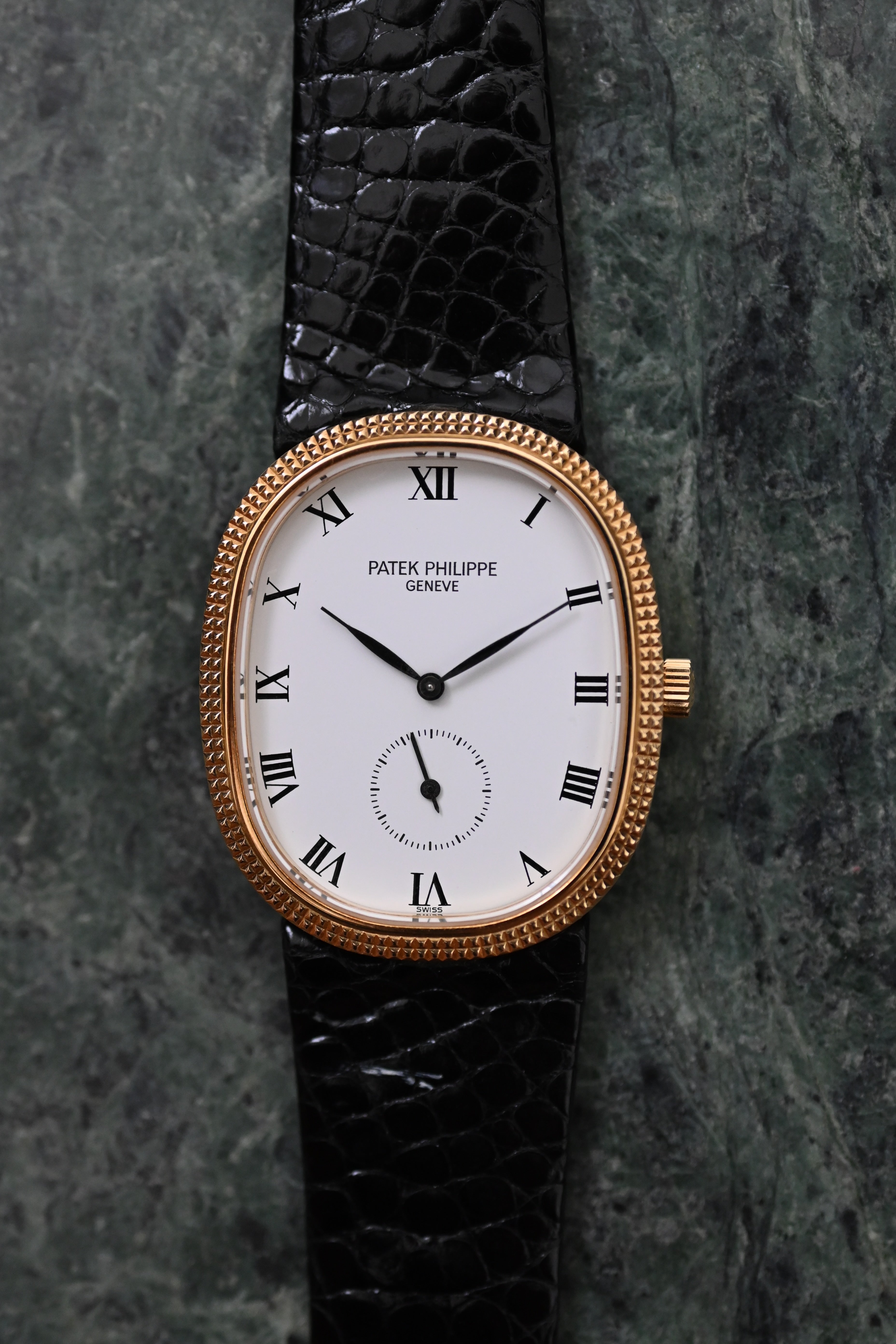 PATEK PHILIPPE パテックフィリップ エリプス 18KYG クルドパリベゼル Ref.3987J