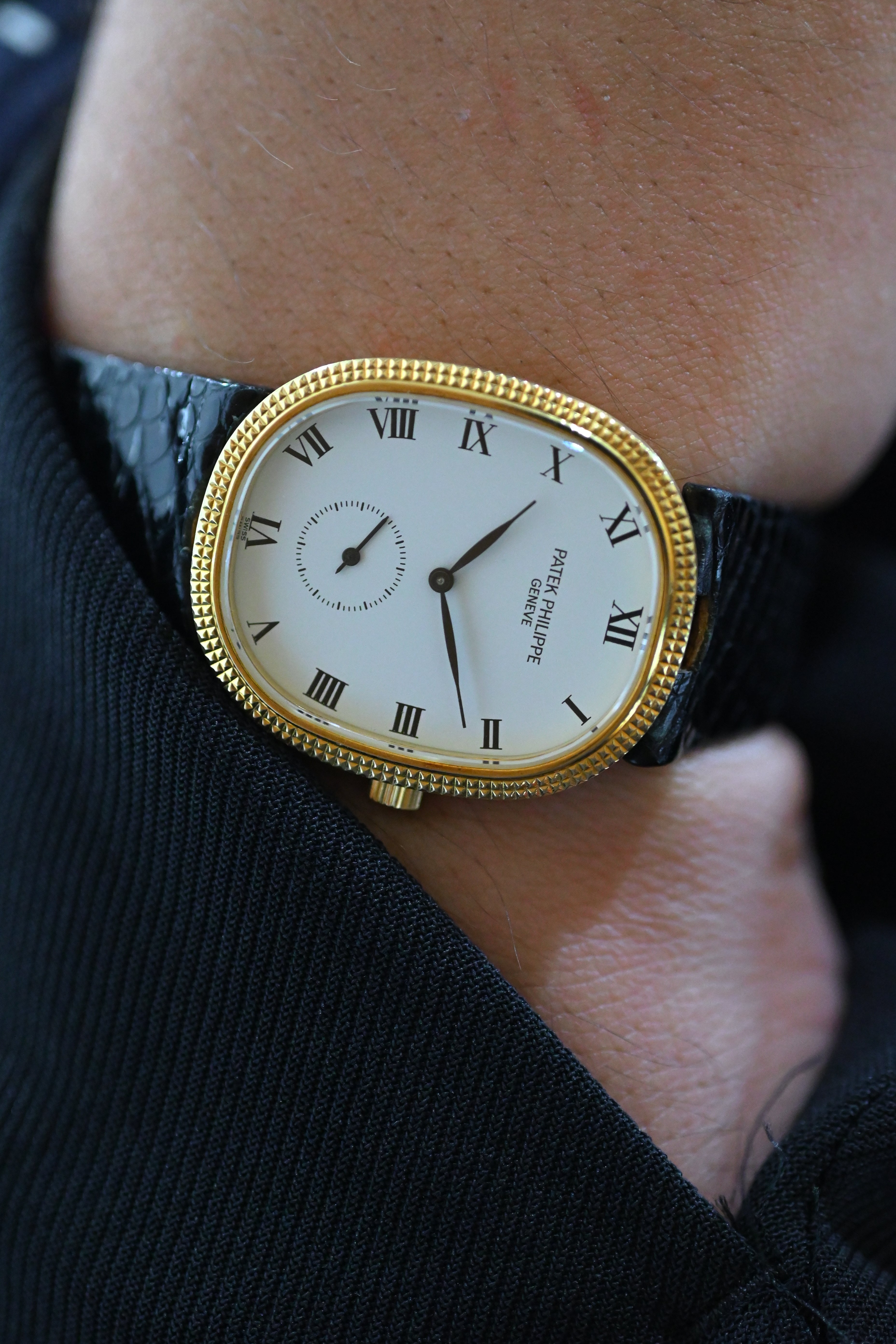 PATEK PHILIPPE パテックフィリップ エリプス 18KYG クルドパリベゼル Ref.3987J