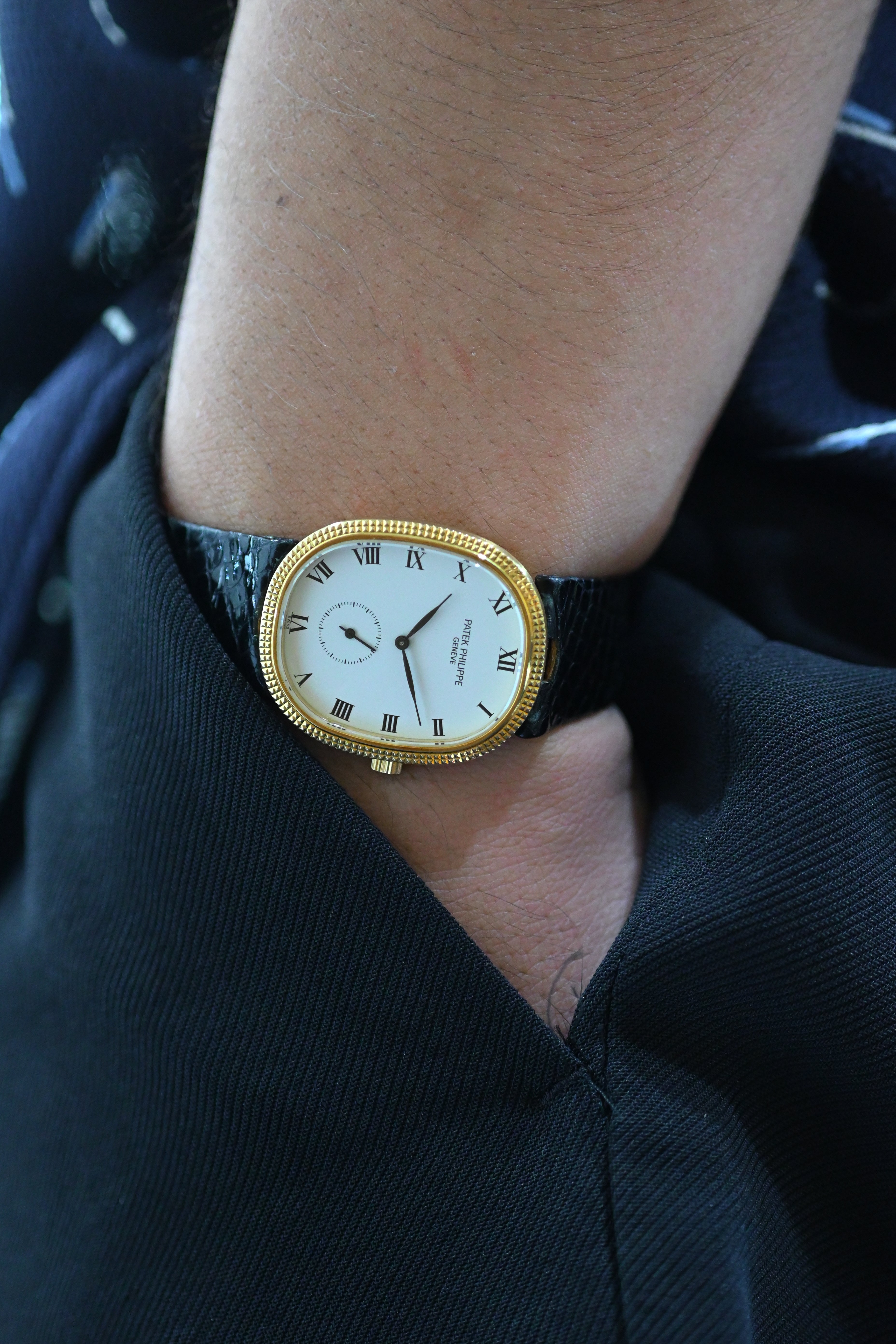 PATEK PHILIPPE パテックフィリップ エリプス 18KYG クルドパリベゼル Ref.3987J