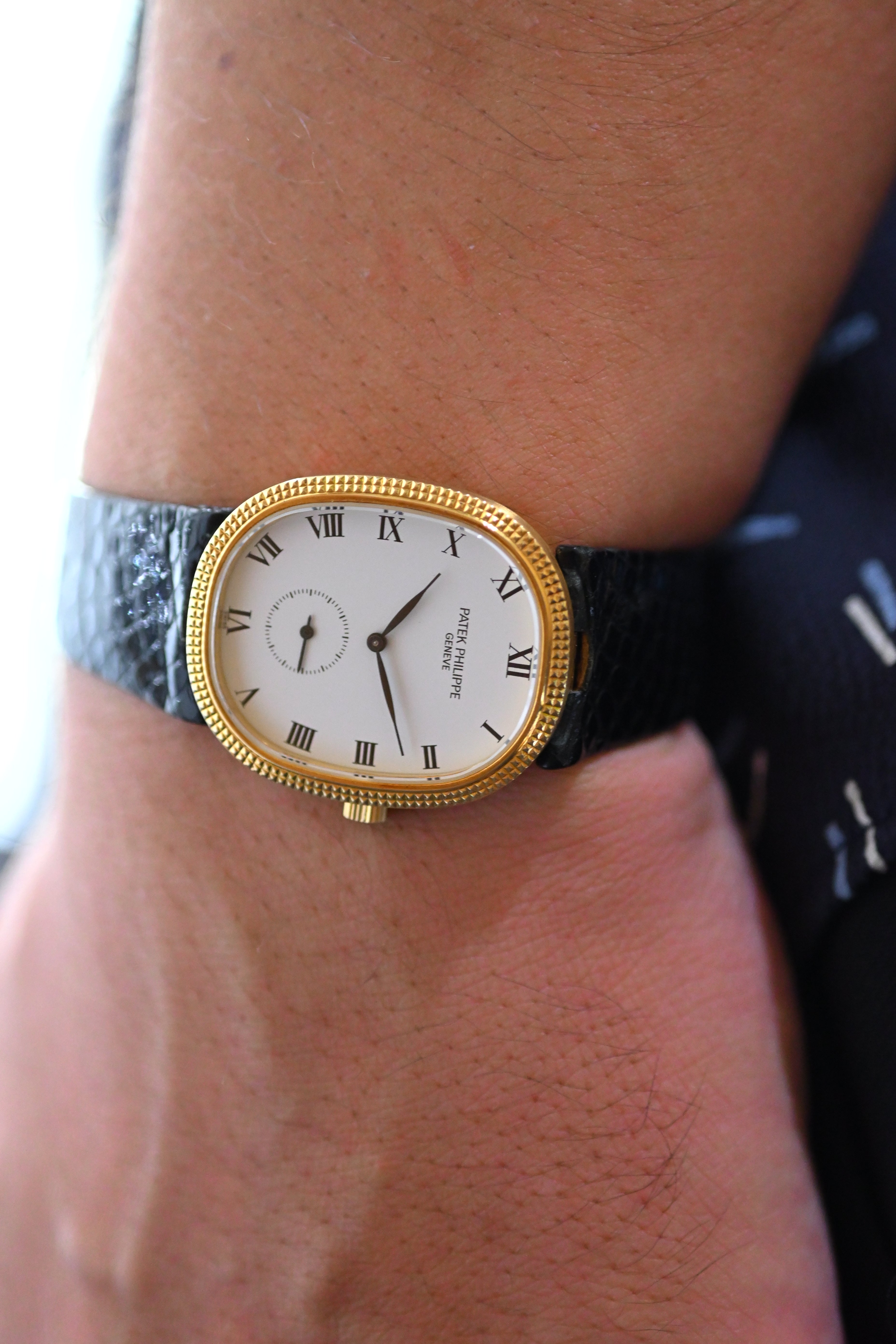 PATEK PHILIPPE パテックフィリップ エリプス 18KYG クルドパリベゼル Ref.3987J