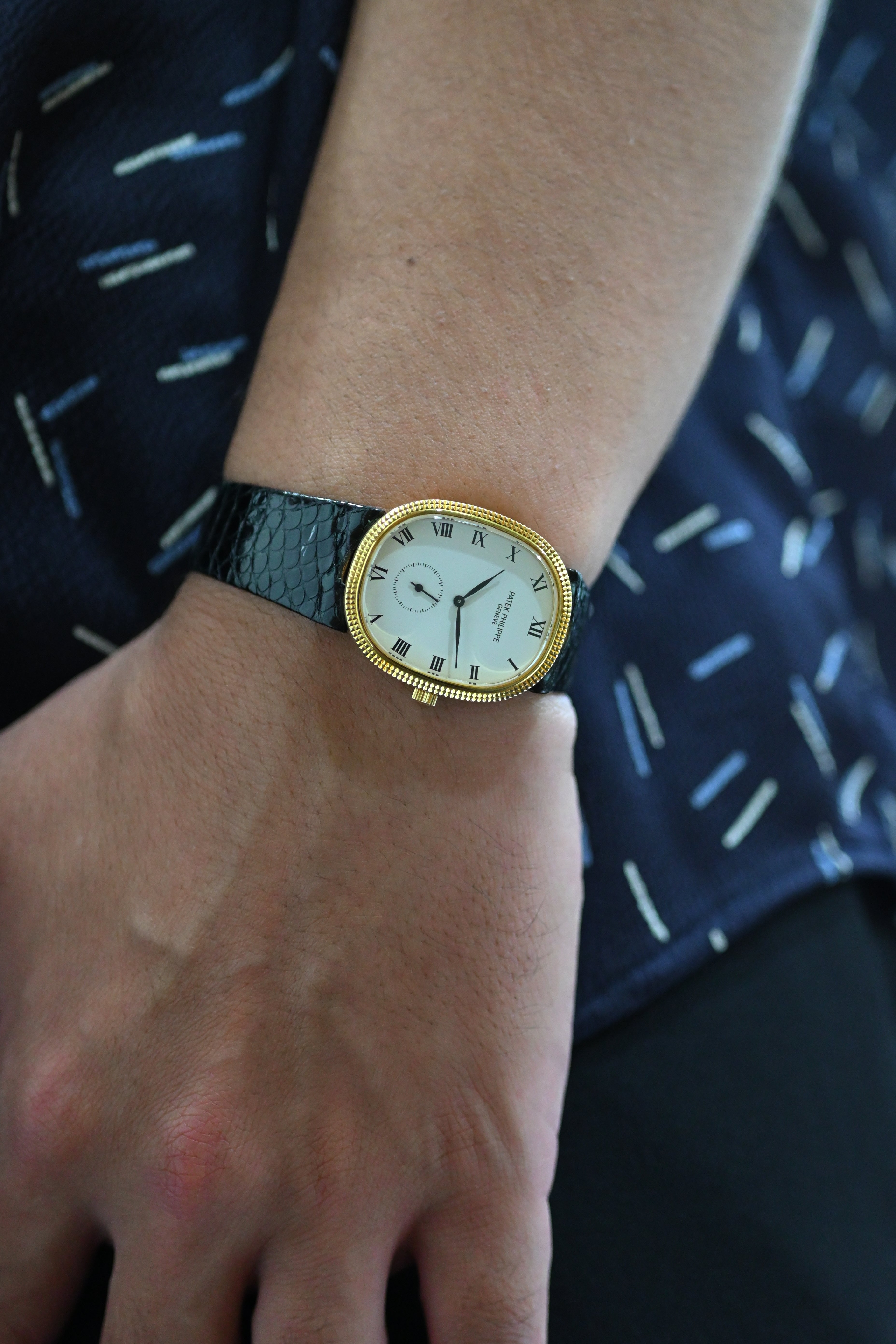 PATEK PHILIPPE パテックフィリップ エリプス 18KYG クルドパリベゼル Ref.3987J