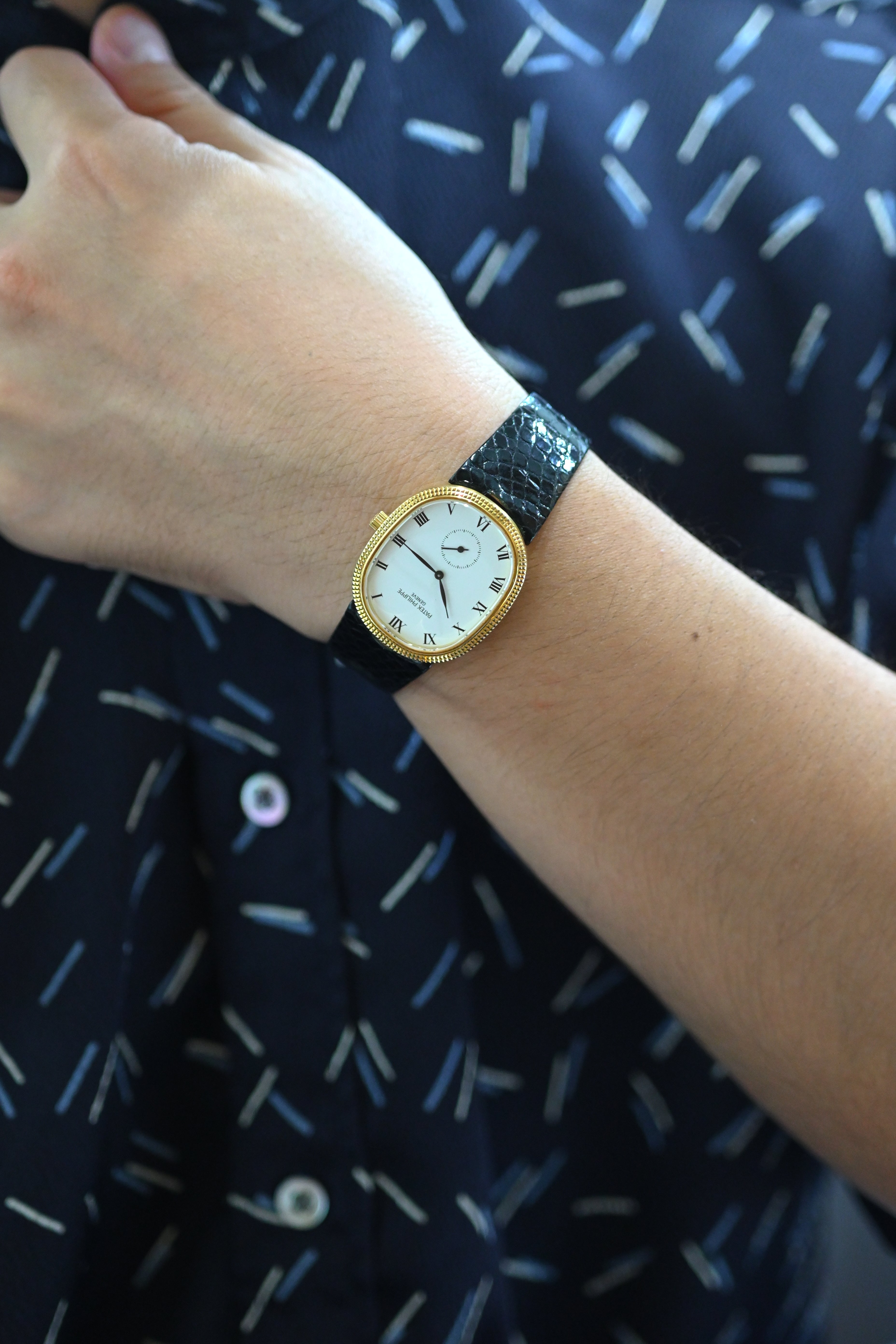 PATEK PHILIPPE パテックフィリップ エリプス 18KYG クルドパリベゼル Ref.3987J