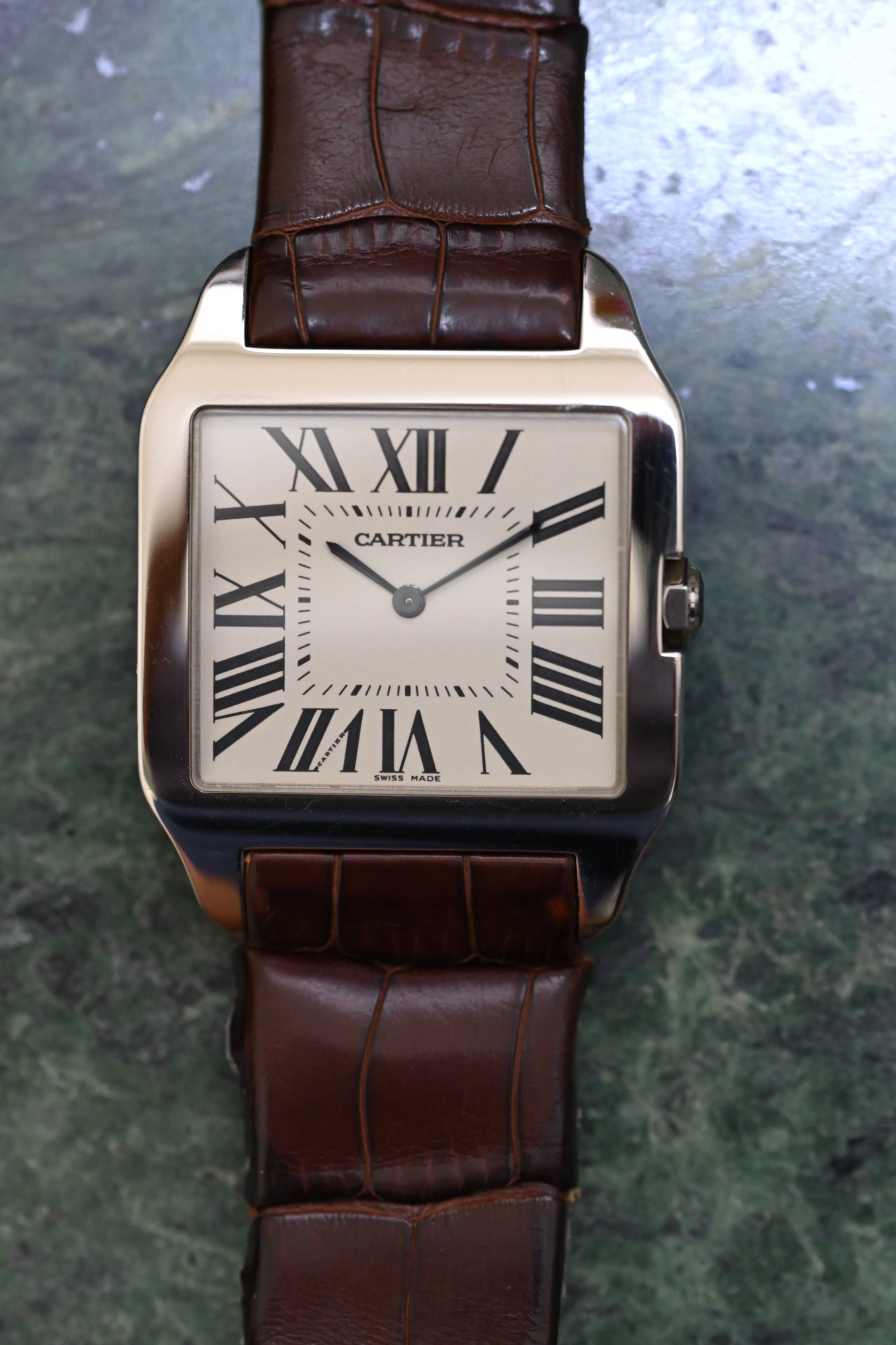 オーバーホール中【保証書付き】サントスデュモン Ref.2651 WGモデル