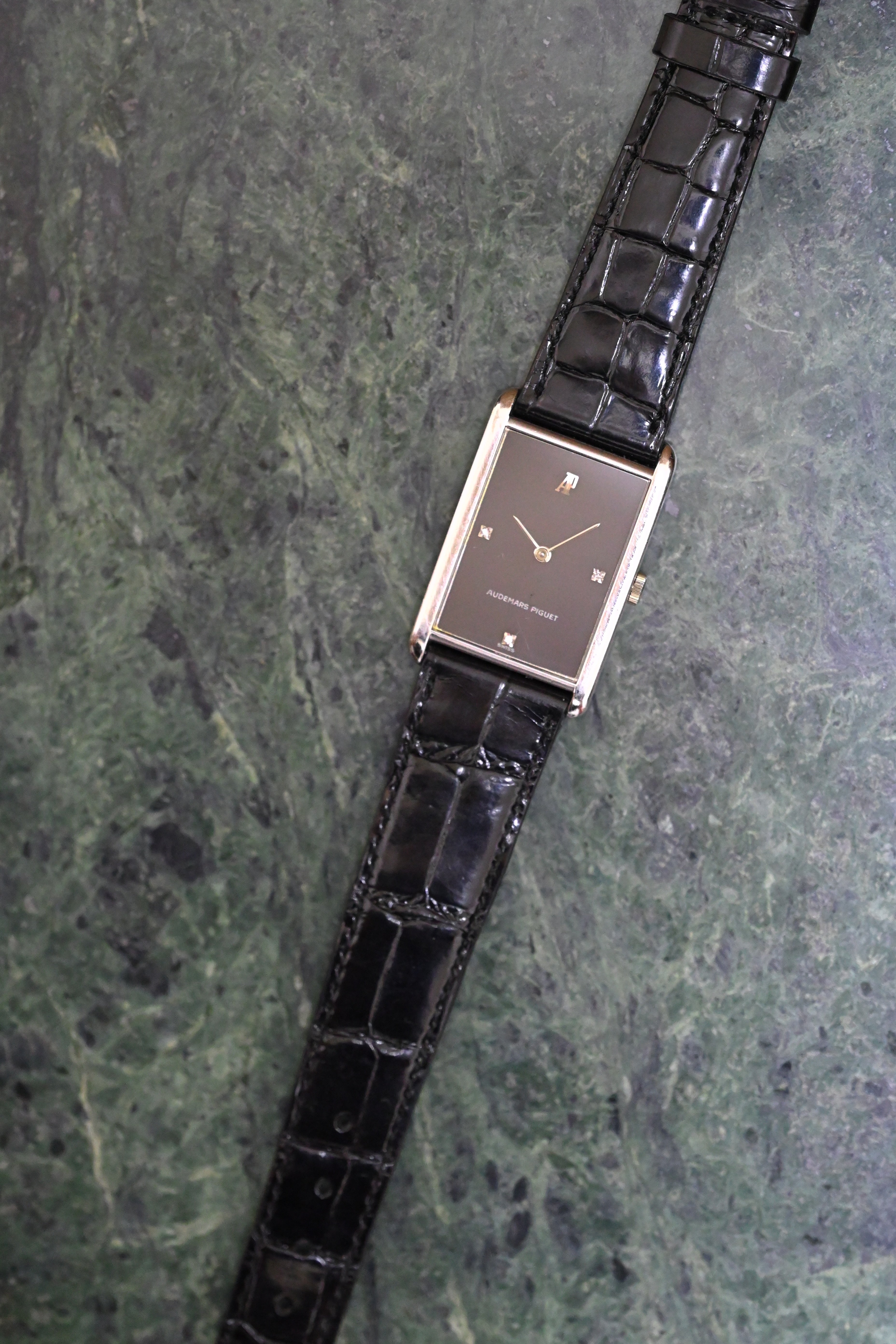 AUDEMARS PIGUET オーデマピゲ 18KWG 3Pダイヤモンドインデックス 1970年代