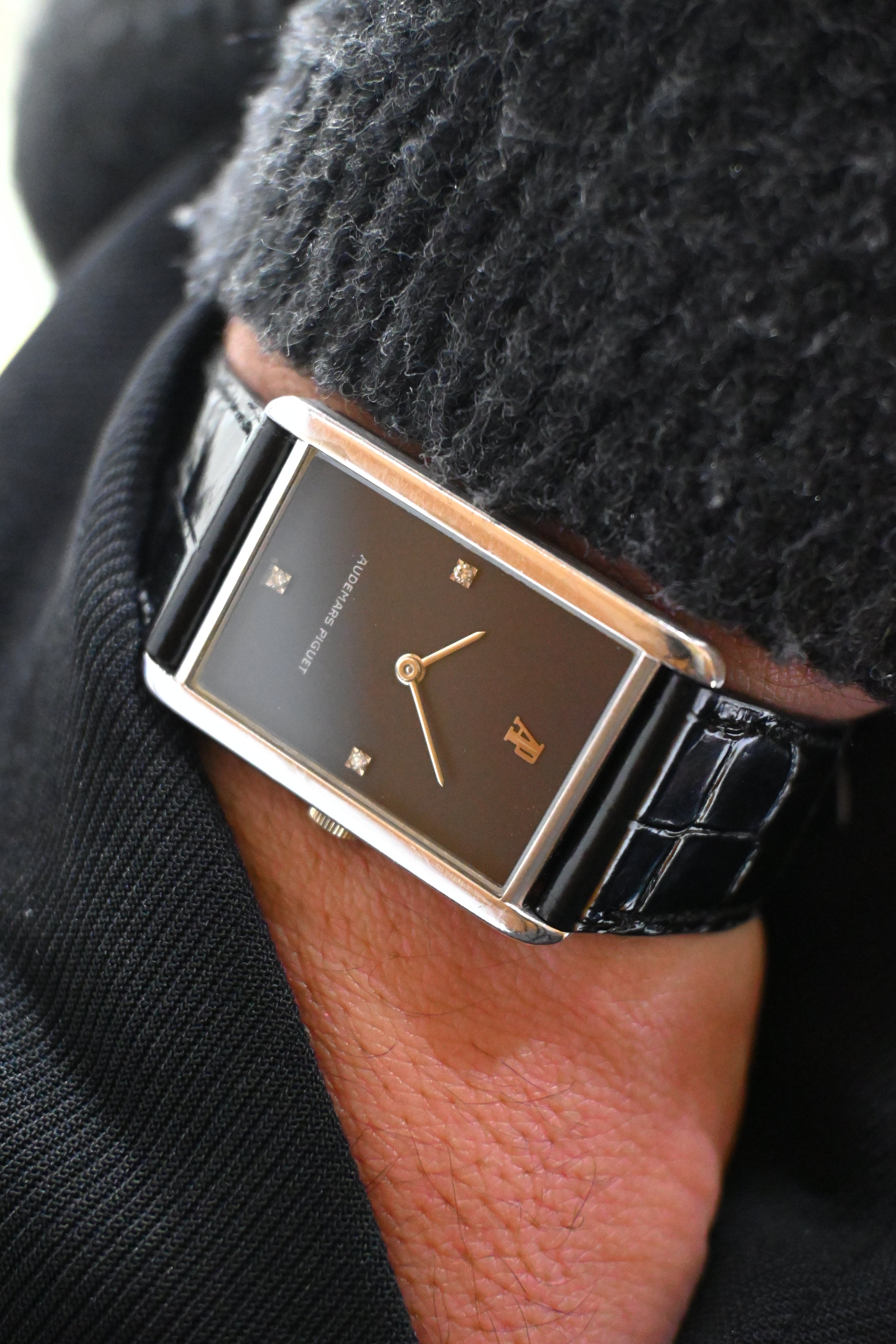 AUDEMARS PIGUET オーデマピゲ 18KWG 3Pダイヤモンドインデックス 1970年代