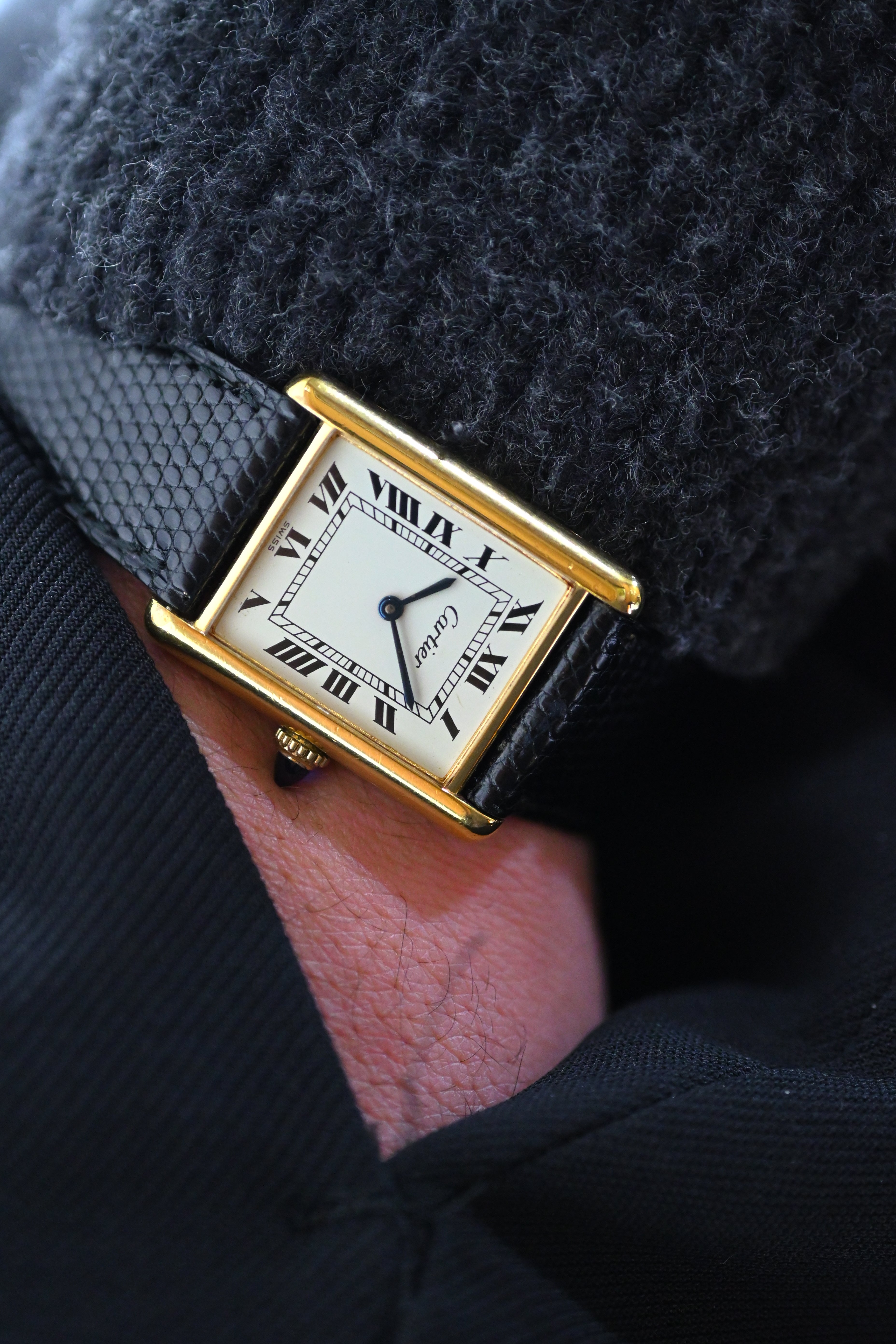 【取り置き】CARTIER カルティエ 1970年代製 プレマストタンク ヨーロッパモデル