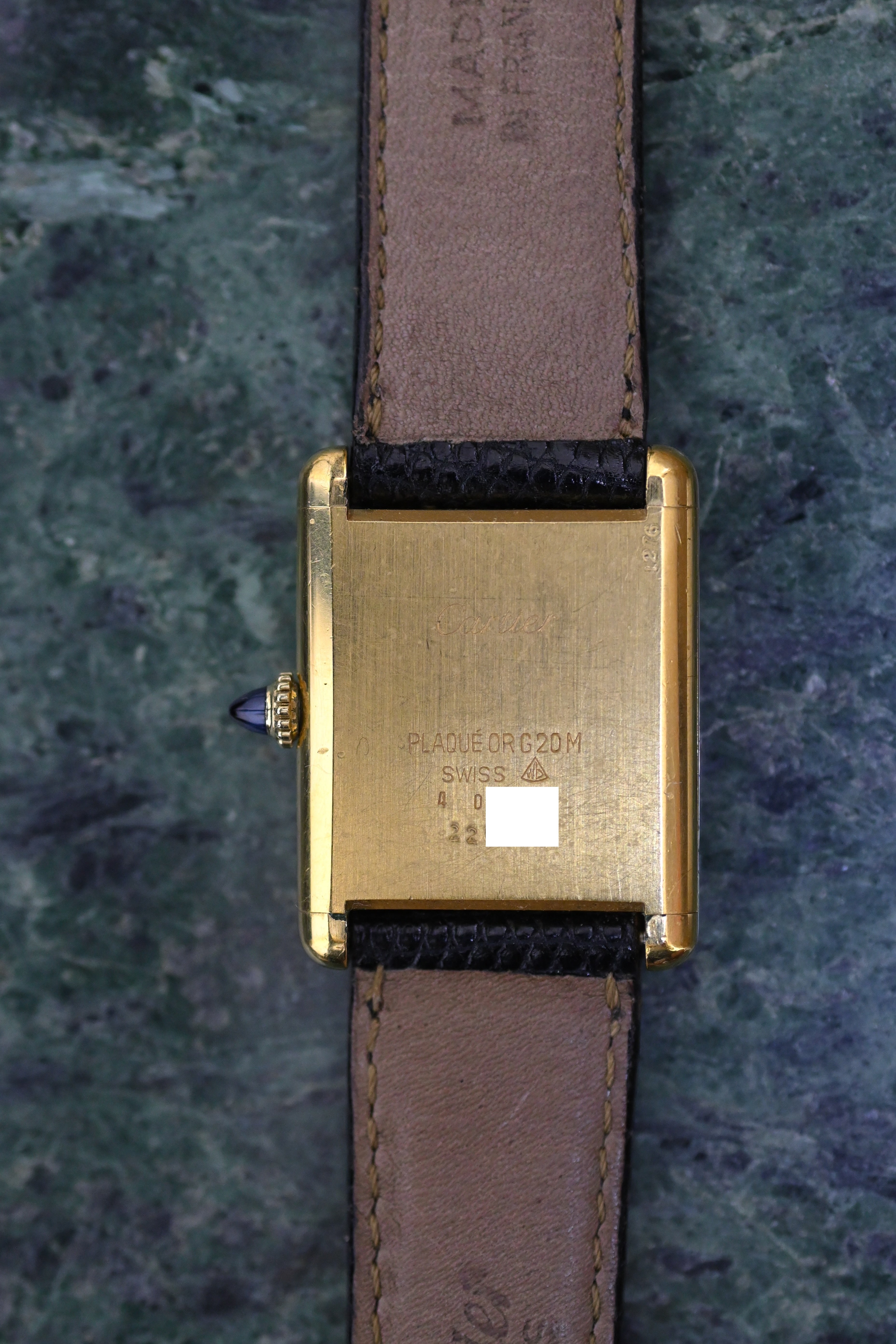 CARTIER カルティエ 1970年代製 プレマストタンク LMサイズ ヨーロッパモデル