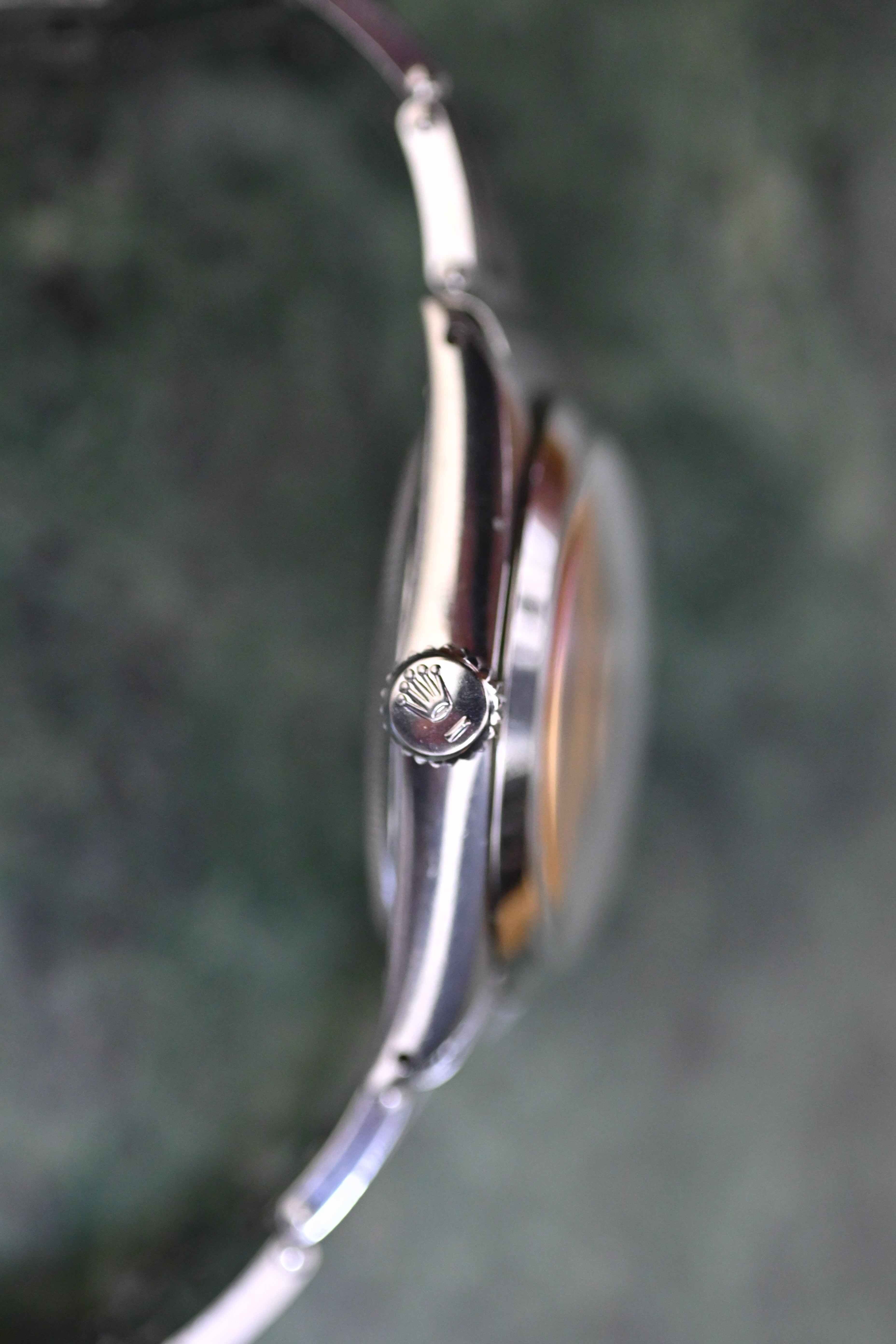 箱/保証書付き ROLEX ロレックス オイスターパーペチュアルデイト Ref.1500 トロピカルコスモダイヤル