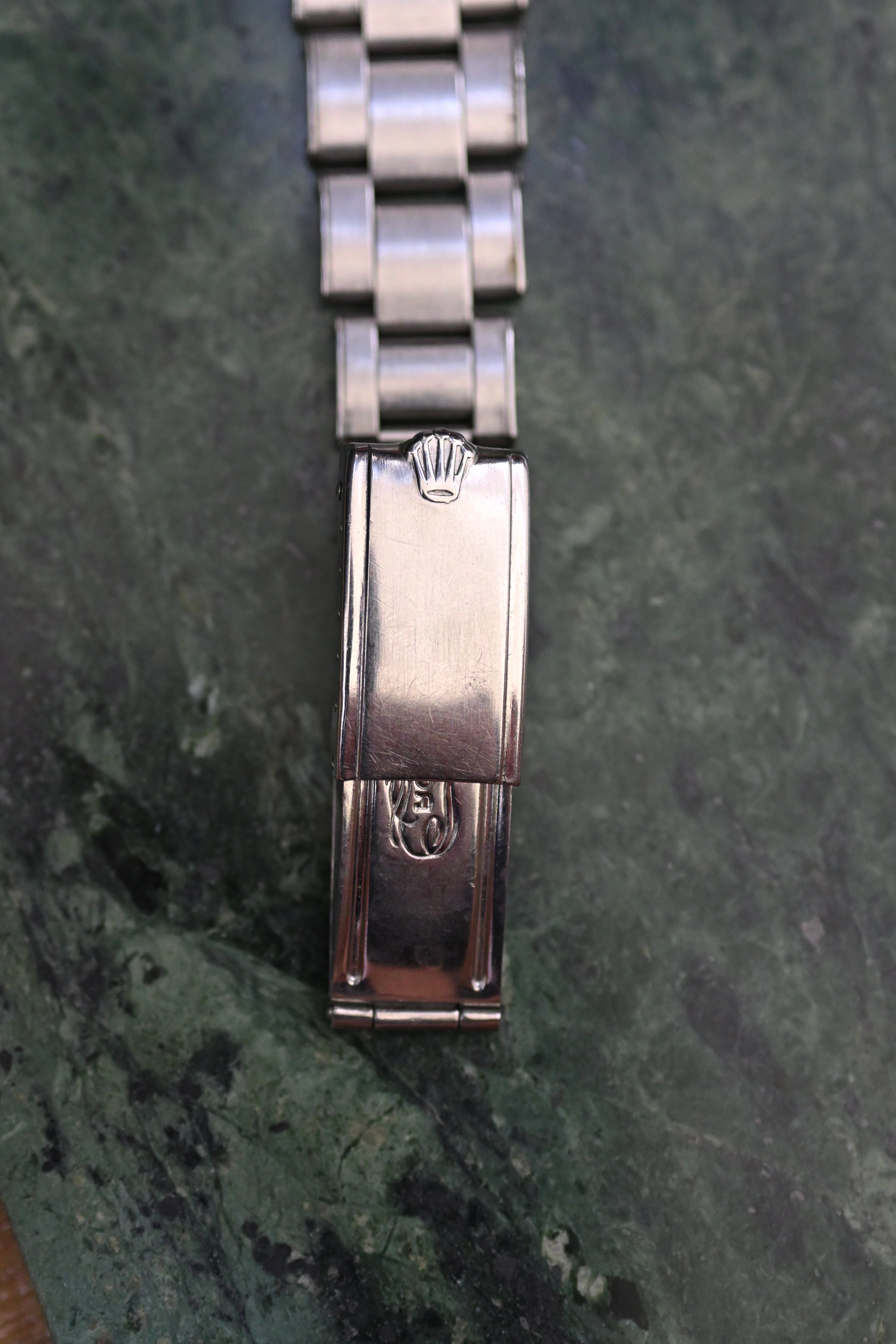箱/保証書付き ROLEX ロレックス オイスターパーペチュアルデイト Ref.1500 トロピカルコスモダイヤル