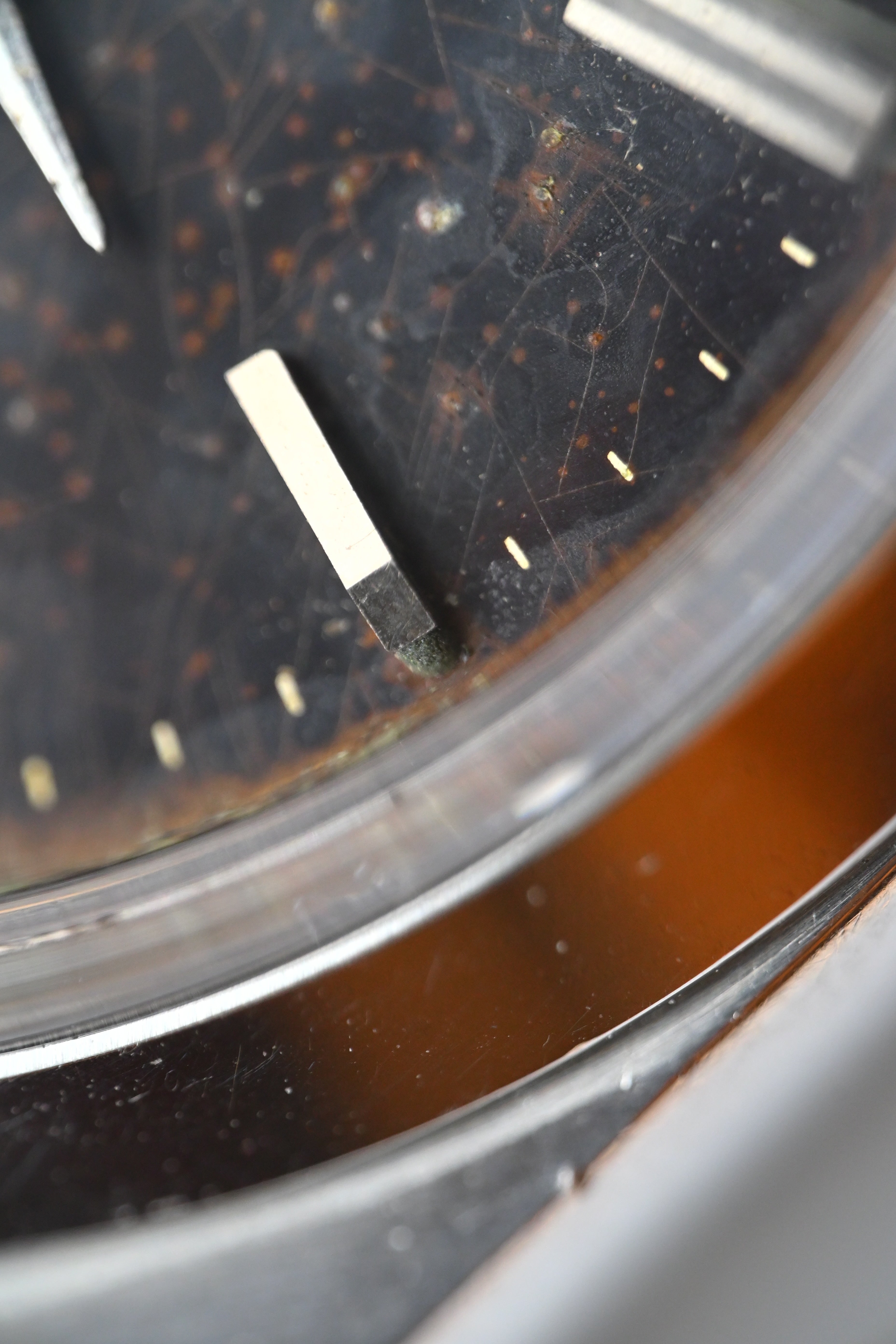 箱/保証書付き ROLEX ロレックス オイスターパーペチュアルデイト Ref.1500 トロピカルコスモダイヤル