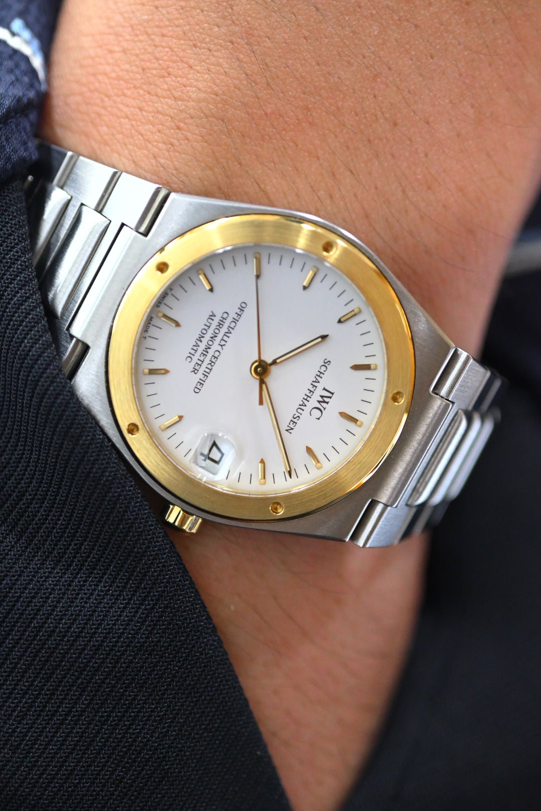 IWC インヂュニア(インジュニア) SL YGコンビ Ref.3521-004