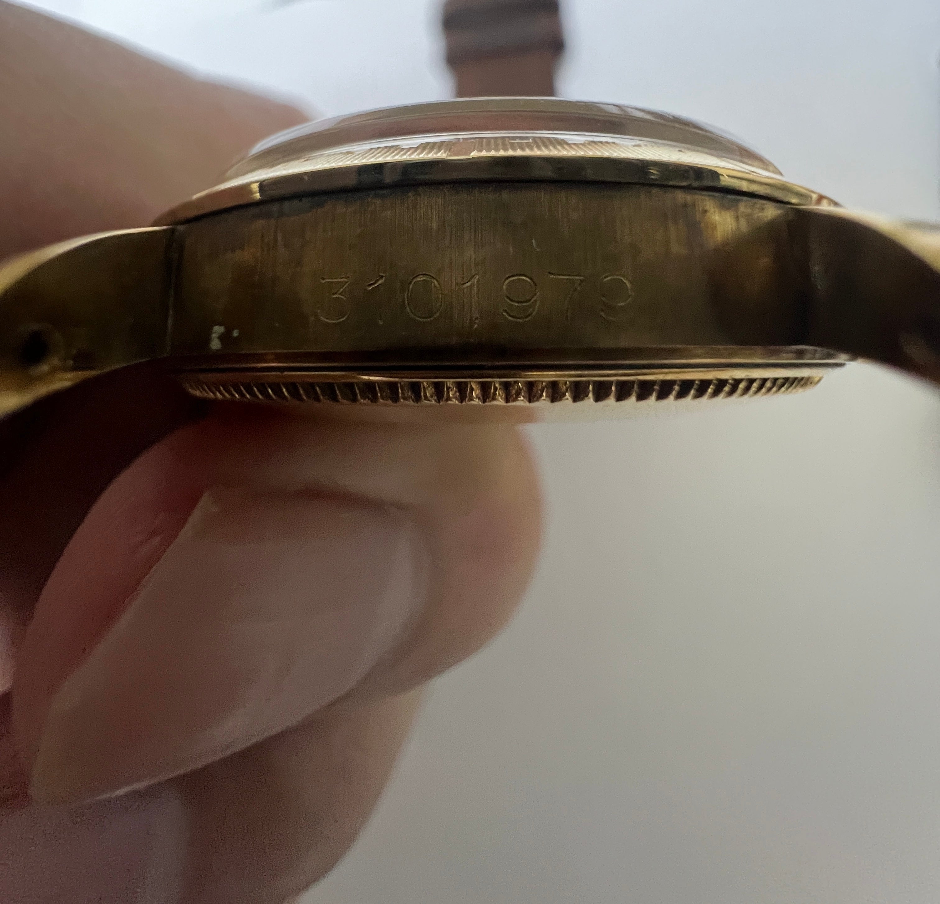 ROLEX ロレックス オイスターパーペチュアルデイト 14KYG ゼファーダイヤル Ref.1512 1970年代