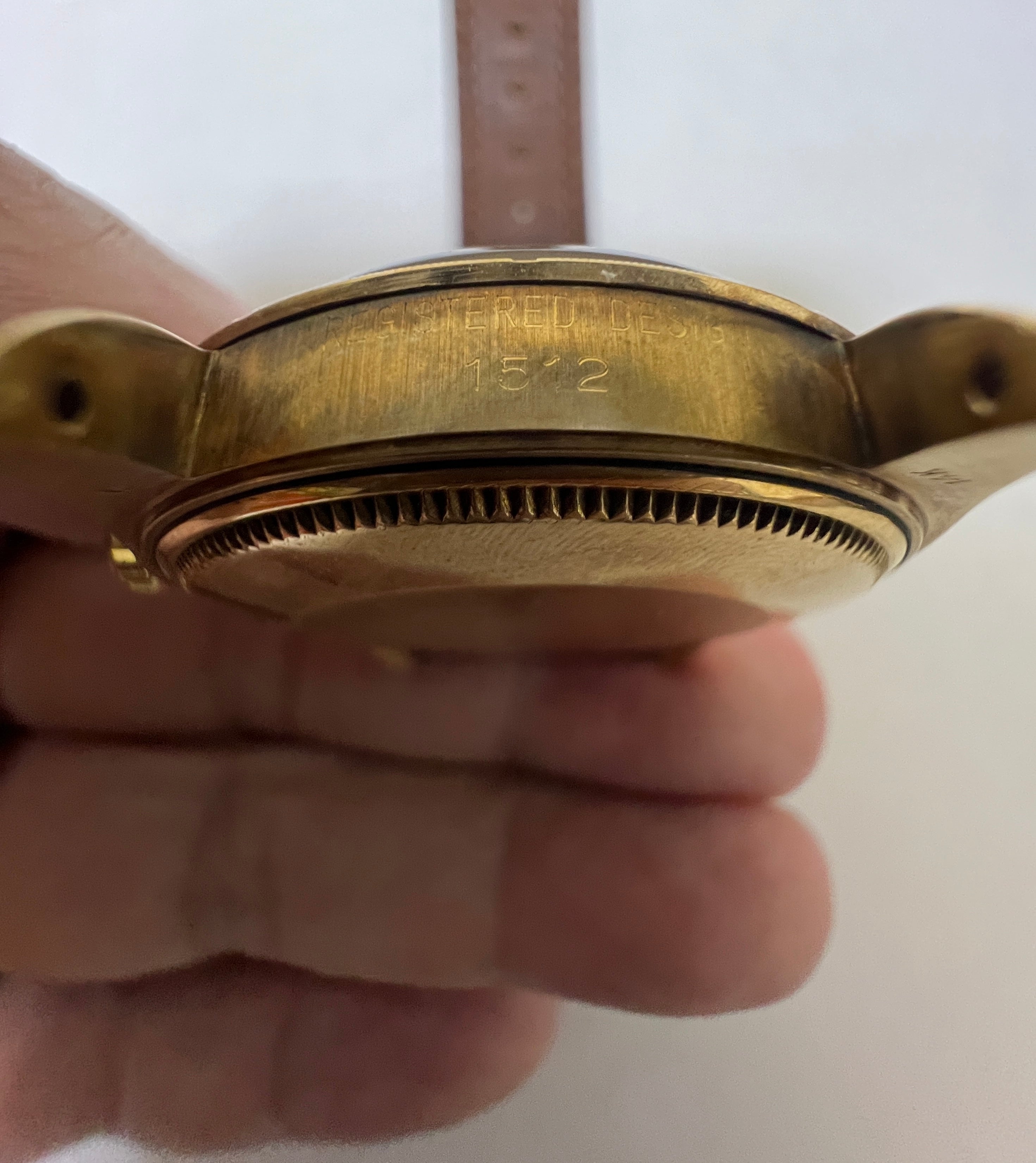 ROLEX ロレックス オイスターパーペチュアルデイト 14KYG ゼファーダイヤル Ref.1512 1970年代