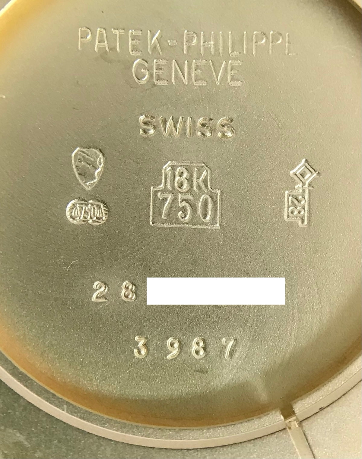 PATEK PHILIPPE パテックフィリップ エリプス 18KYG クルドパリベゼル Ref.3987J