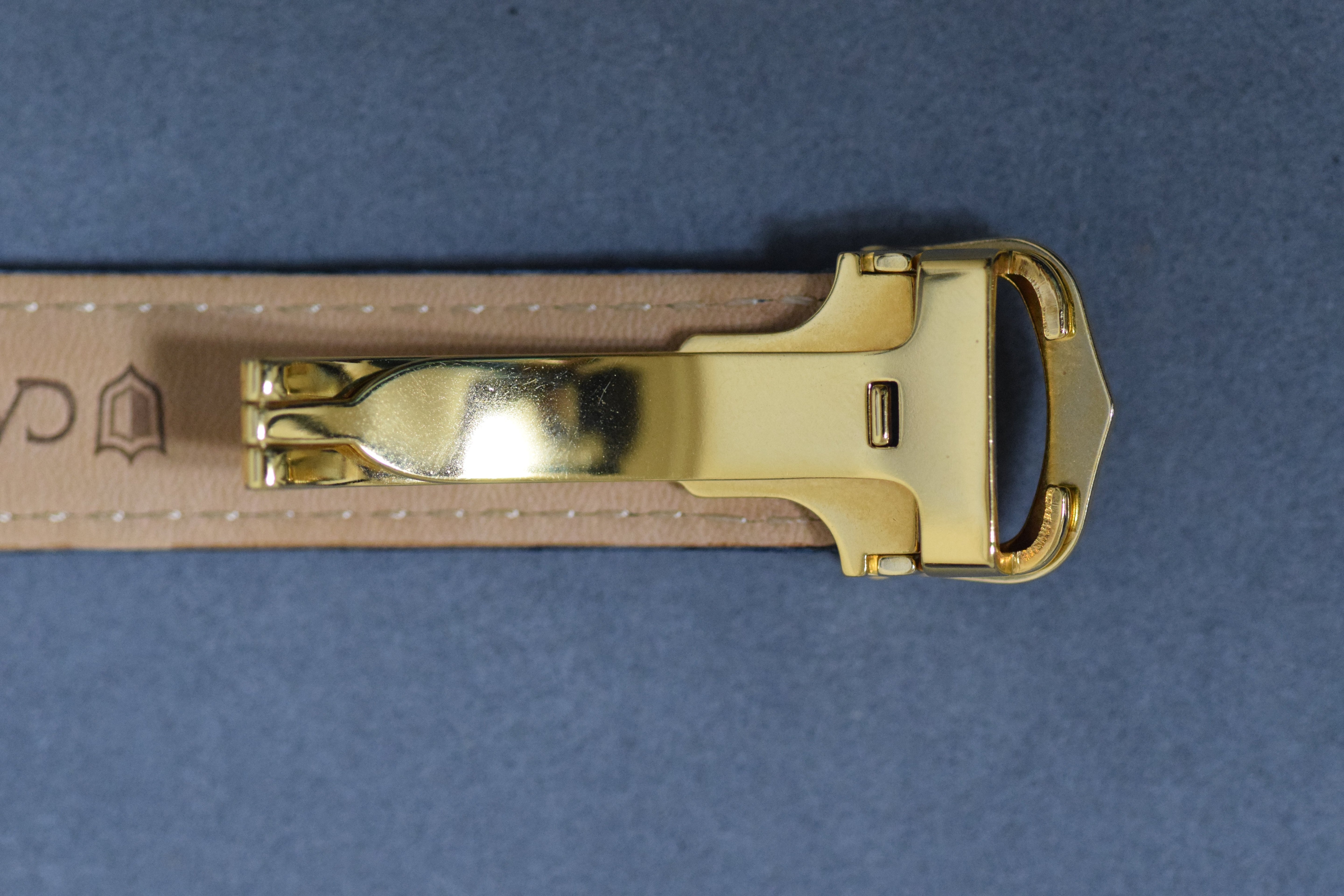 Discontinued Must de Cartier Tank Unisex Vintage Watch Flying Arabia LM Size Pure Silver with 18K Vermeil