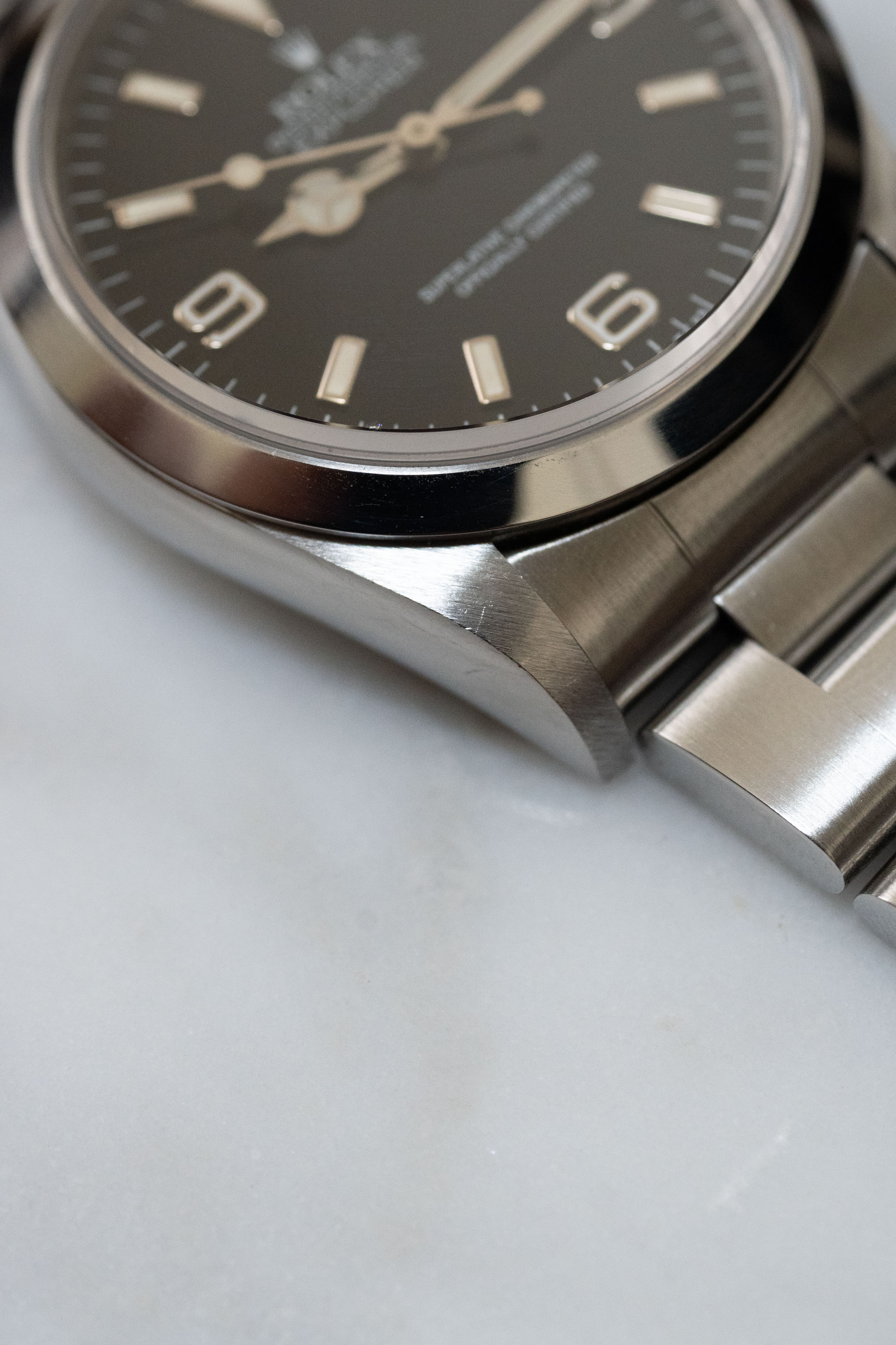 ROLEX ロレックス エクスプローラー Ref.14270 トリチウム シングル 1995年製 ギャランティ