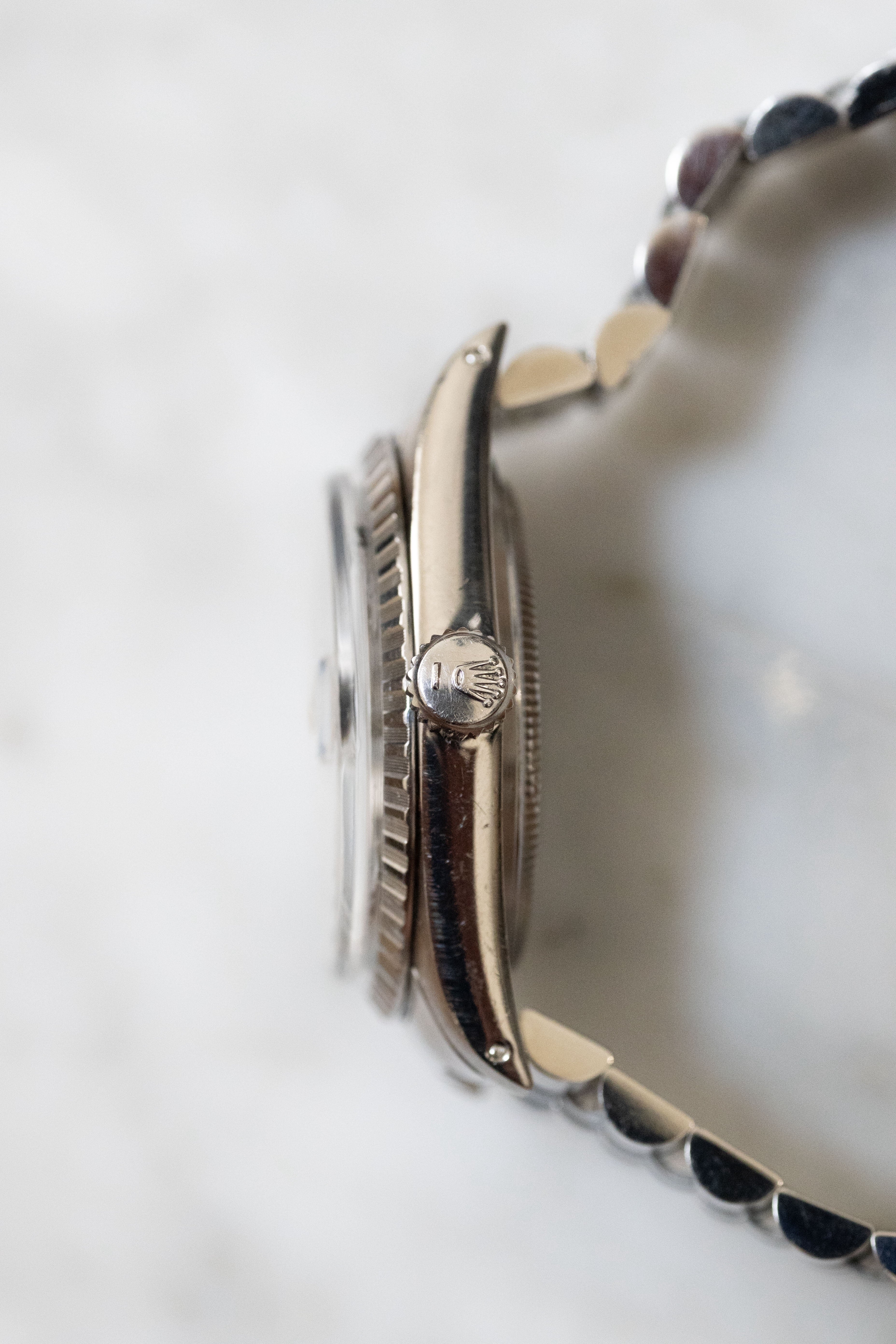 ROLEX ロレックス デイトジャスト Ref.16030 黒文字盤 ミラー