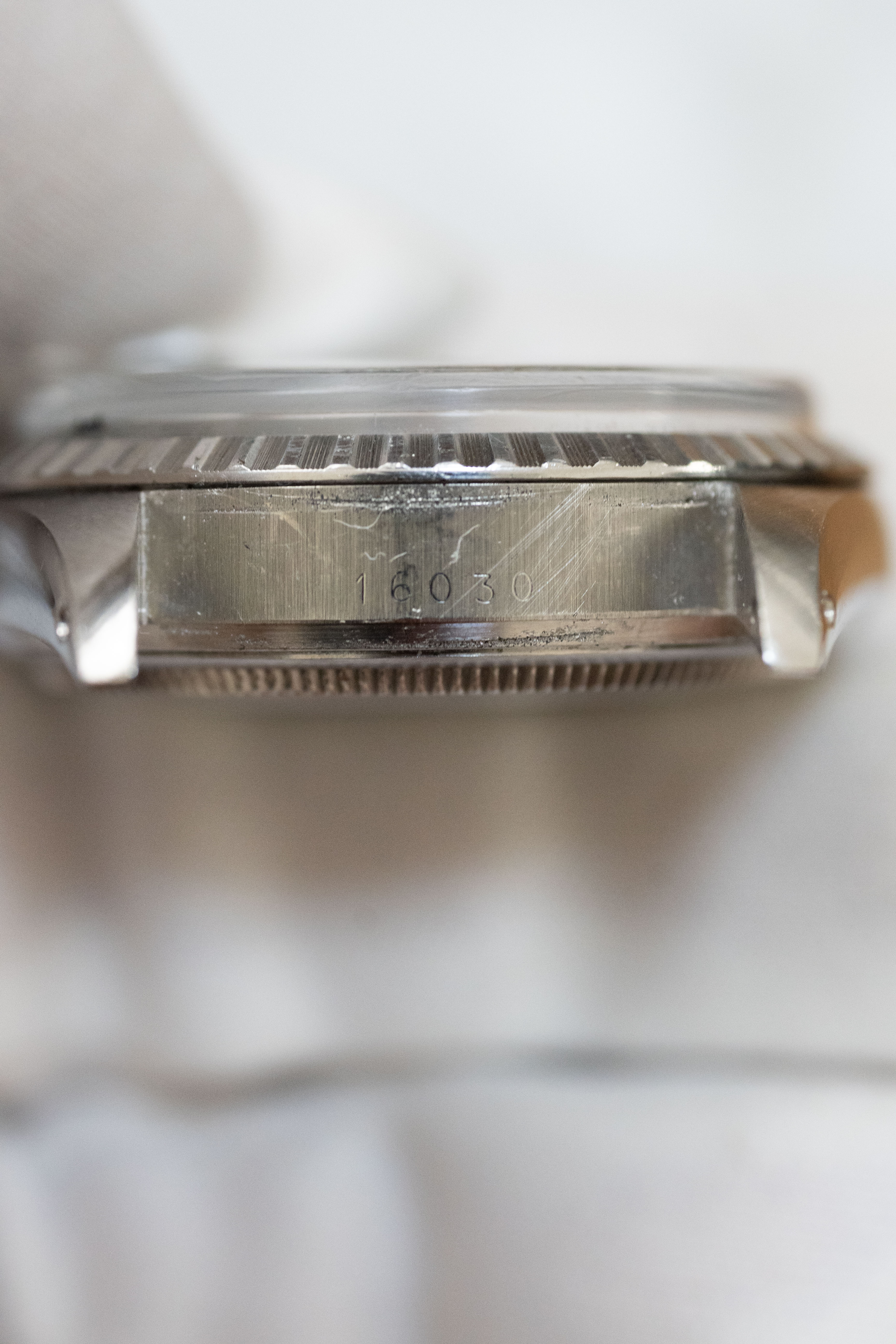 ROLEX ロレックス デイトジャスト Ref.16030 黒文字盤 ミラー
